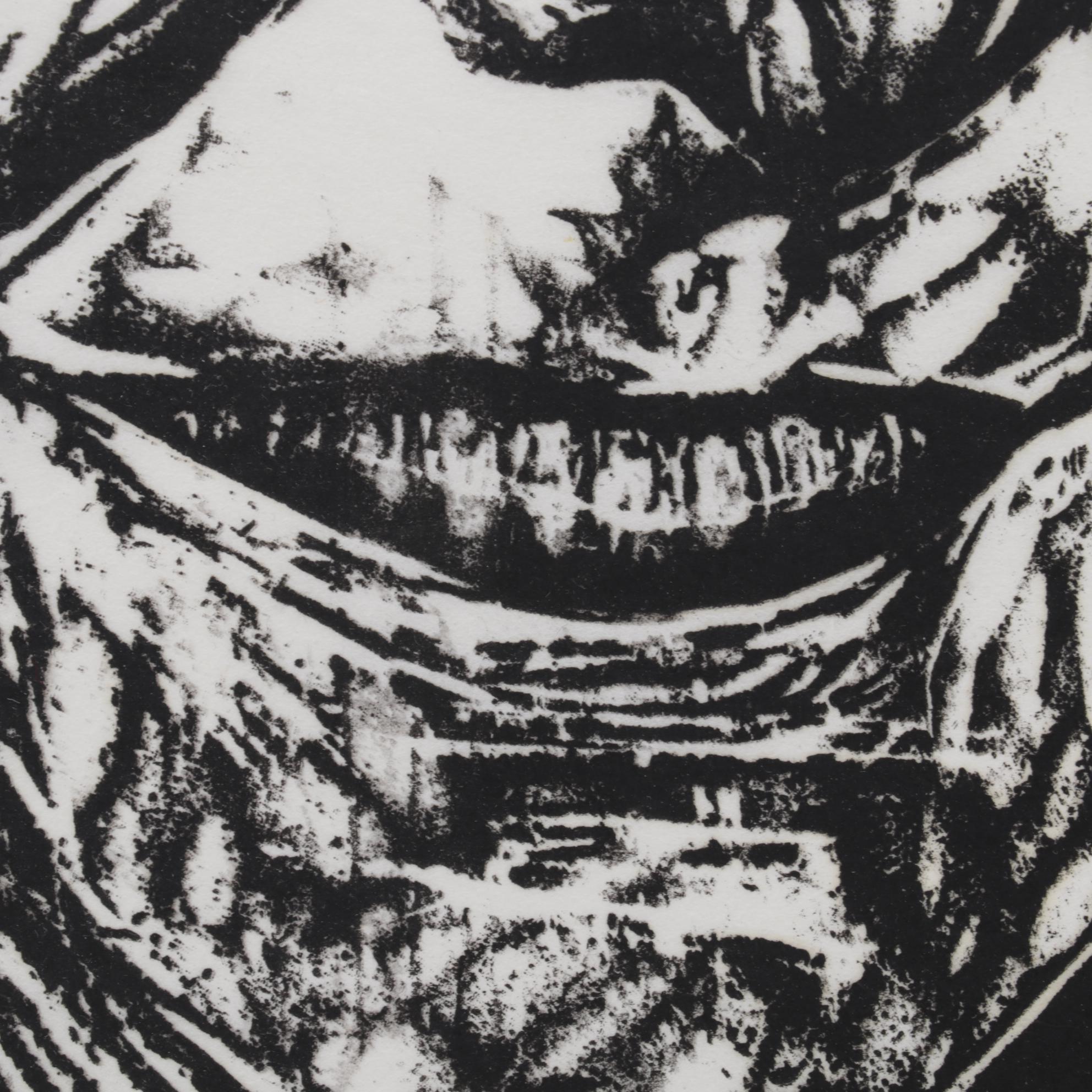 Sidney Chafetz Woodcut "A. J. Muste," 1967