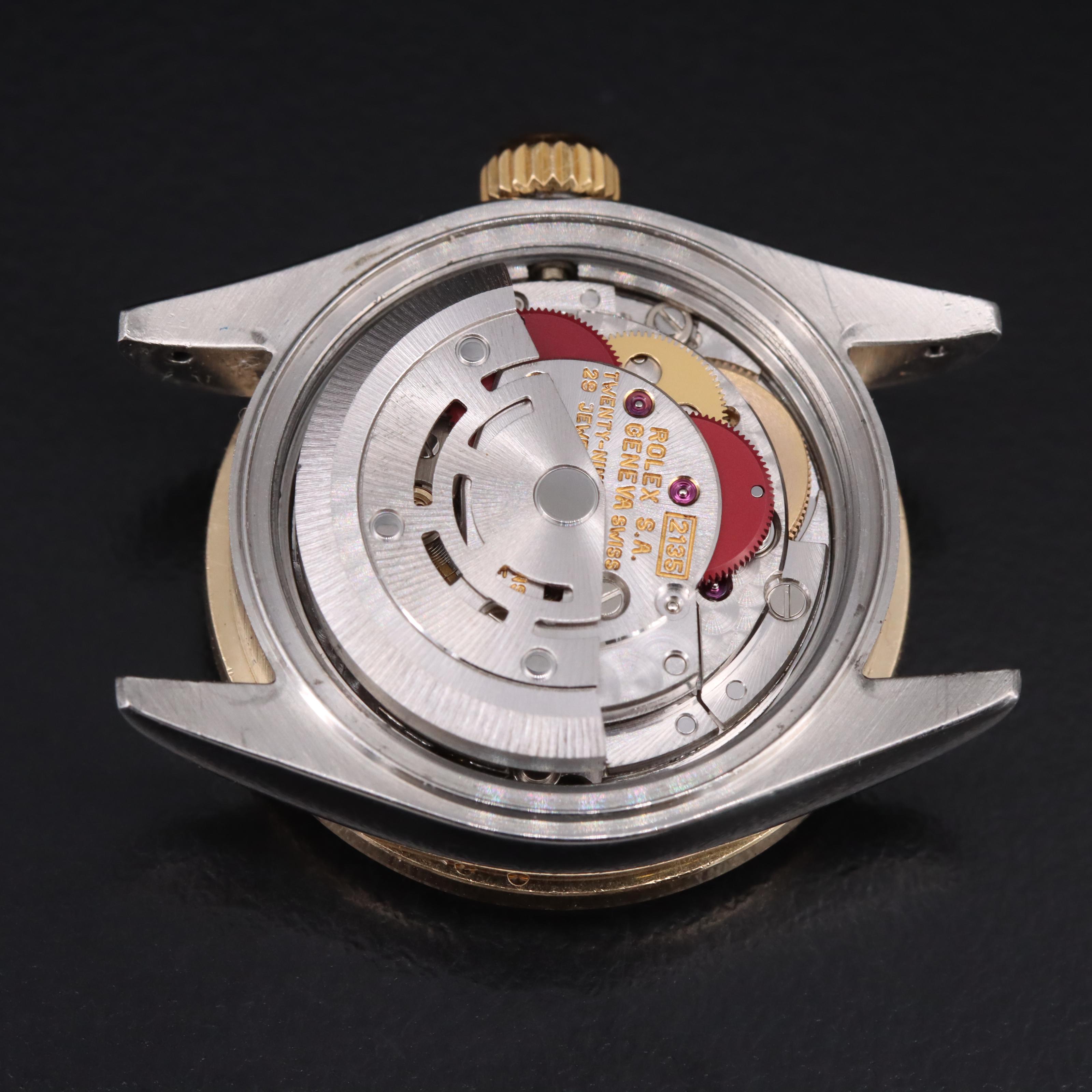 1996 Rolex Datejust Two-Tone Custom 1.00 CTW Diamond Dial and Bezel Watch