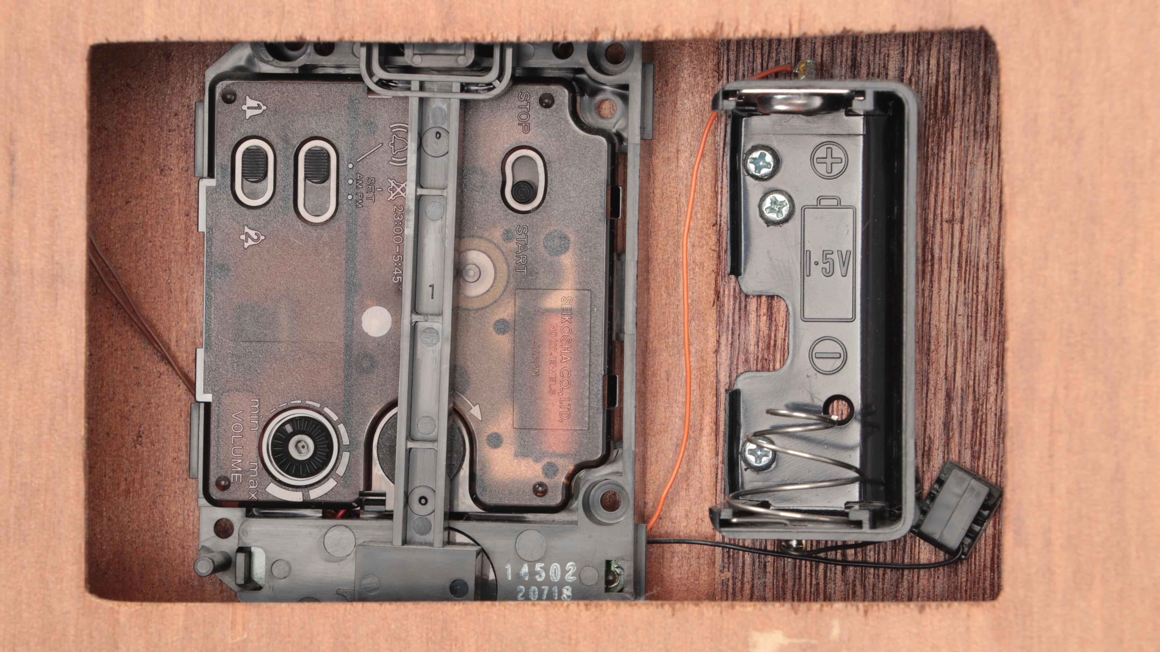 Seiko Wood Cased Wall Clock, Late 20th Century