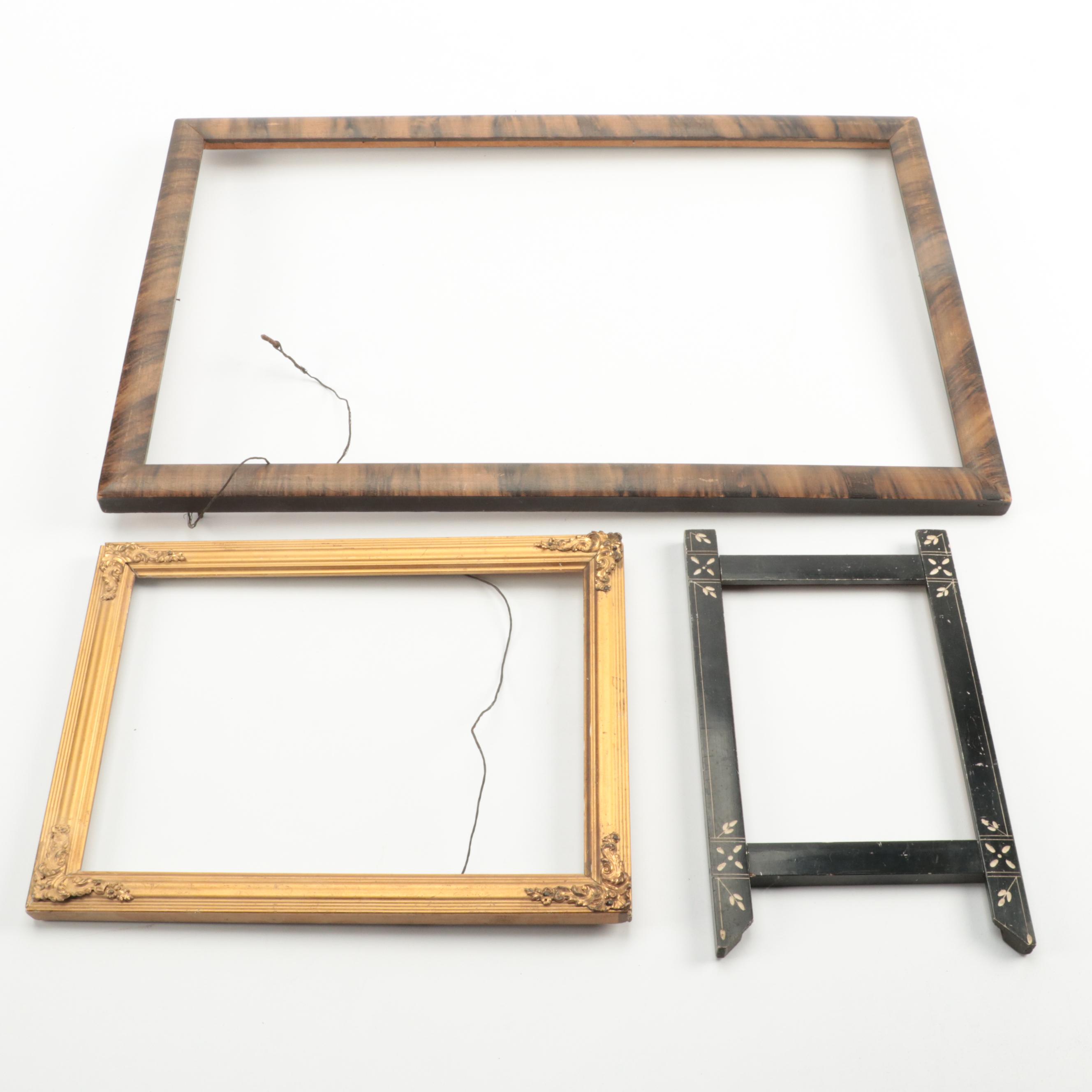 Various Picture Frames with Victorian and Later Examples