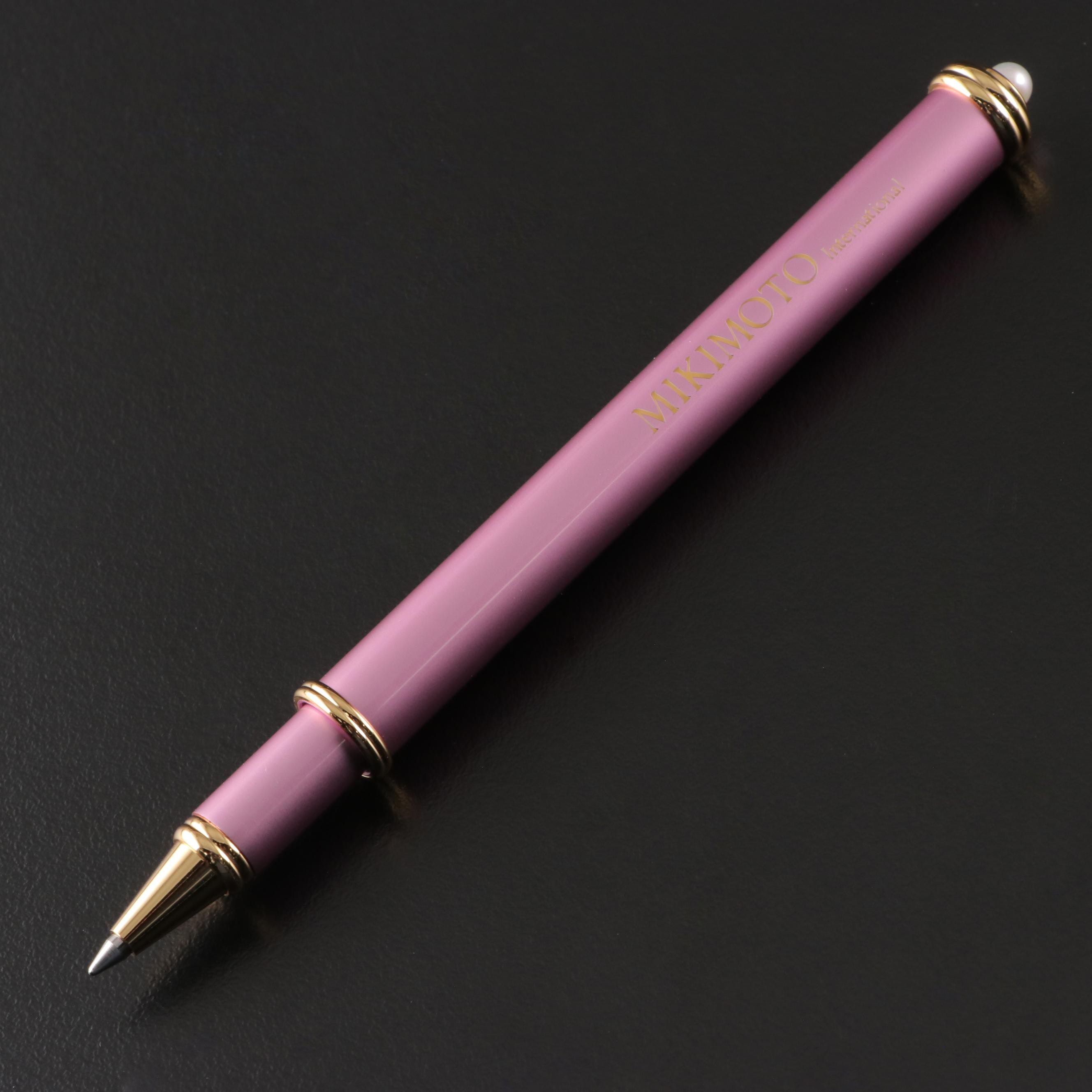 Mikimoto International Ballpoint Pen with Cultured Pearl Accent