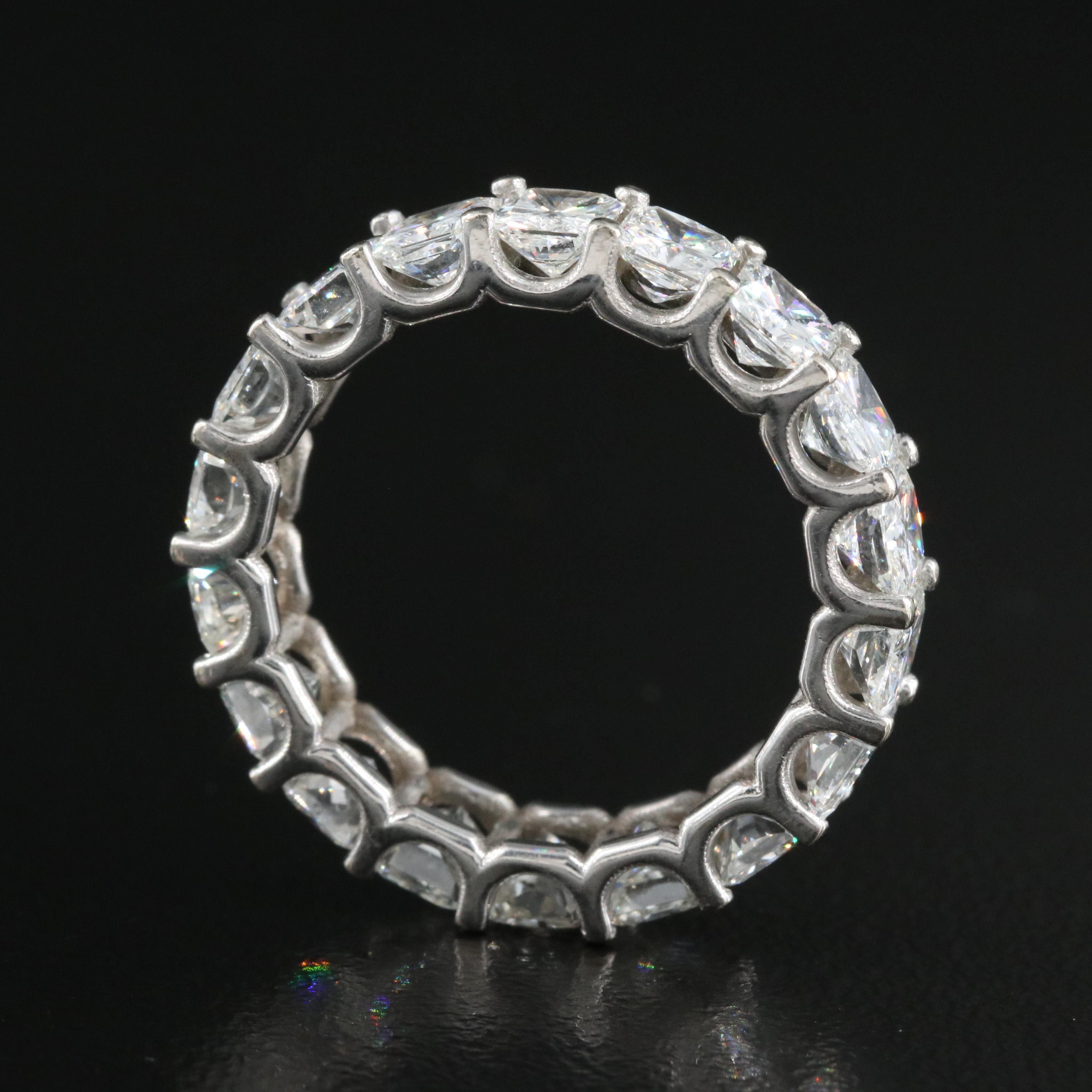 14K 5.48 CTW Diamond Eternity Band