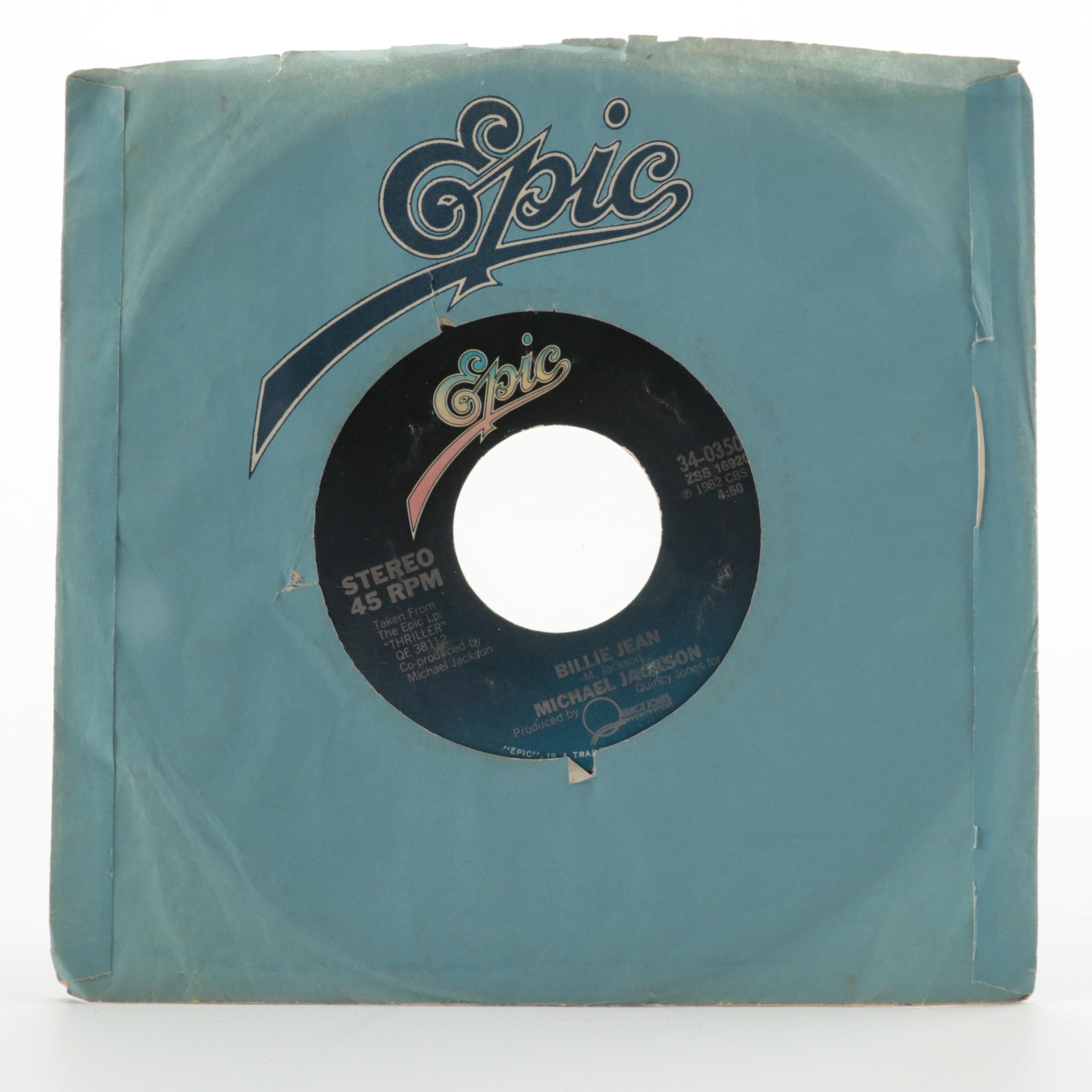 Michael Jackson, Bonnie Tyler and More 80s Vinyl Singles Records