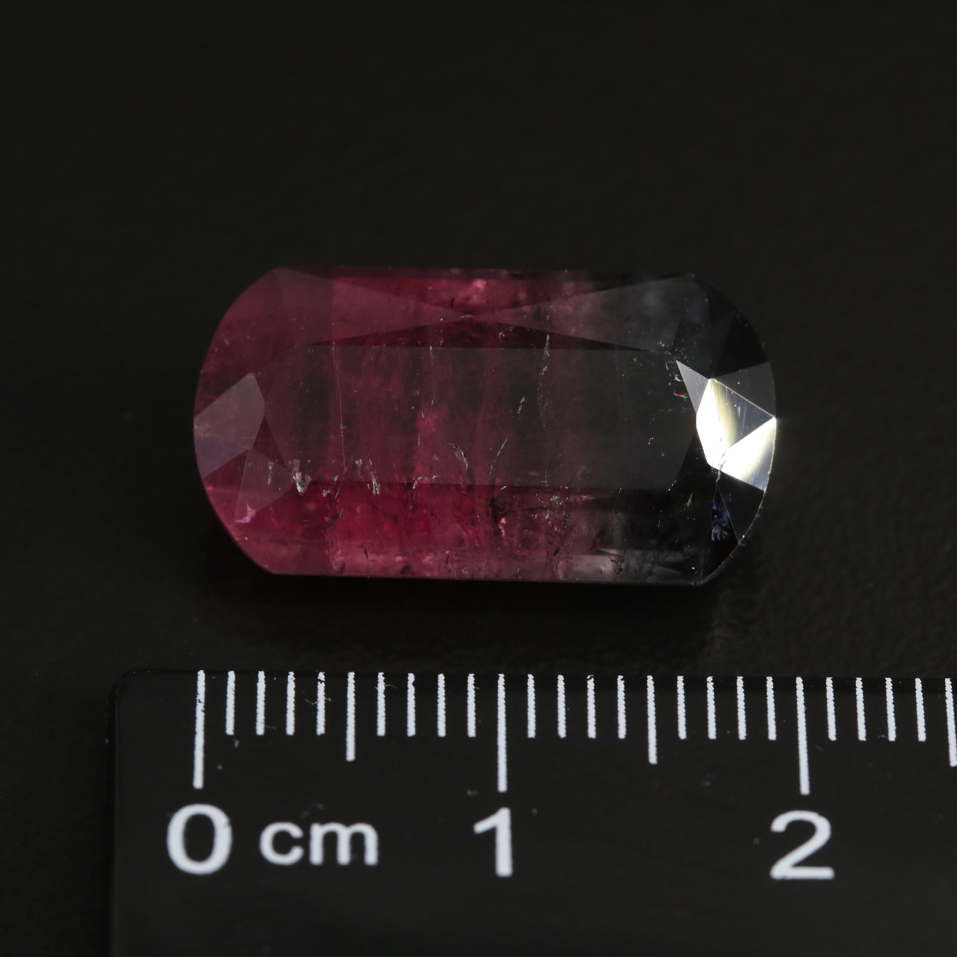 Loose 14.15 CT Bi-Color Tourmaline