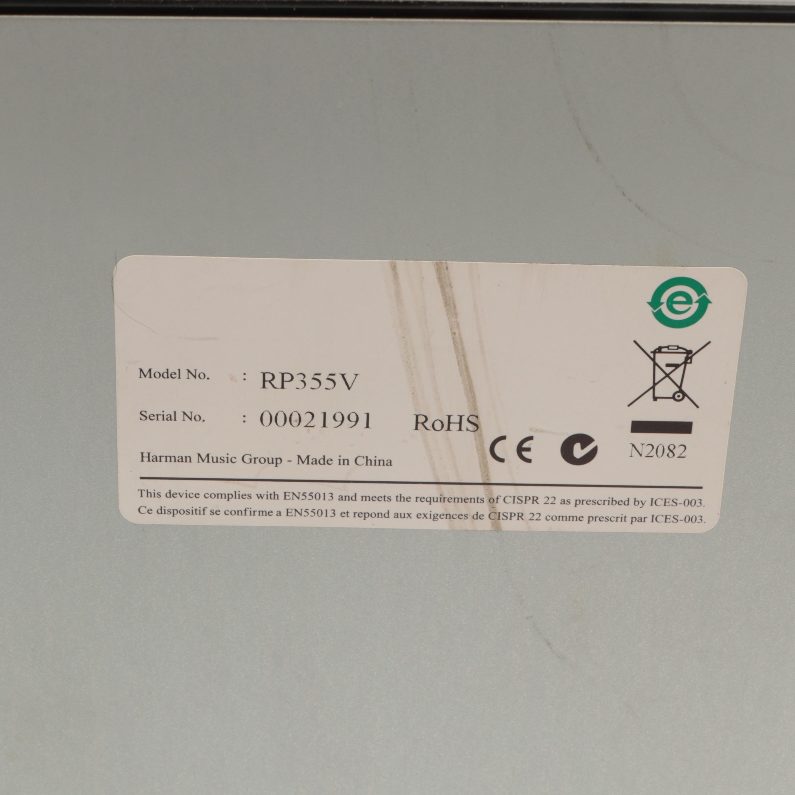 DigiTech RP355 Modeling Guitar Processor, Tascam CD Guitar Trainer, M-Audio USB