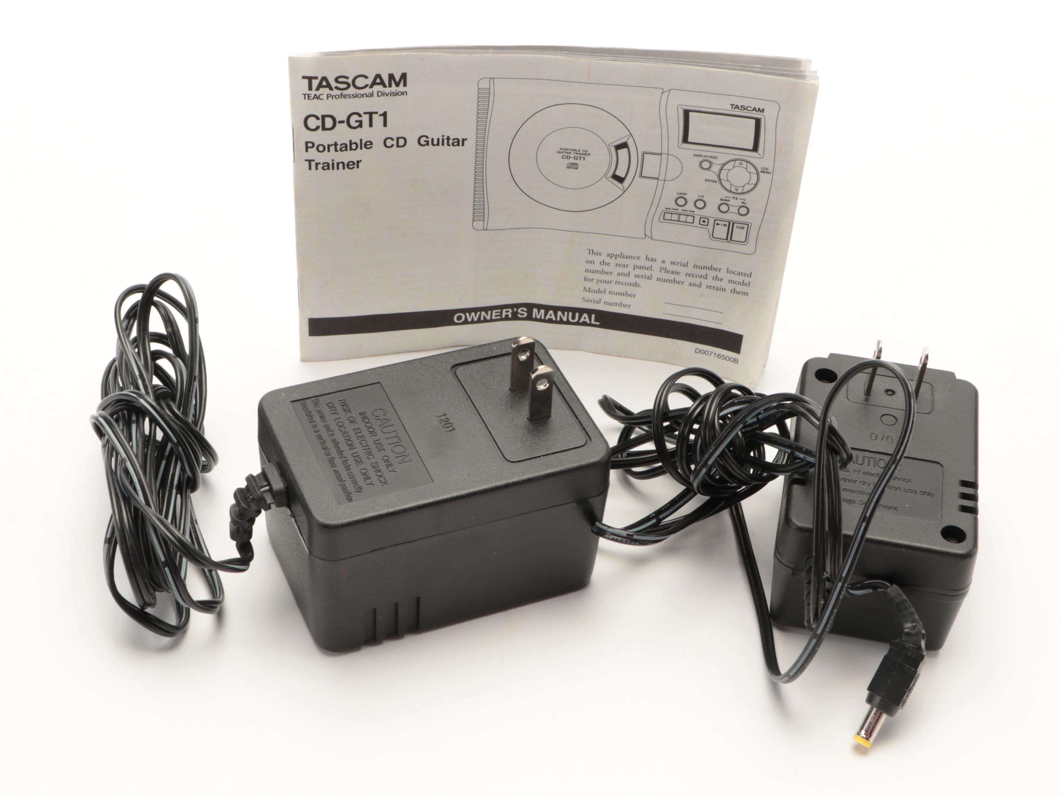 DigiTech RP355 Modeling Guitar Processor, Tascam CD Guitar Trainer, M-Audio USB