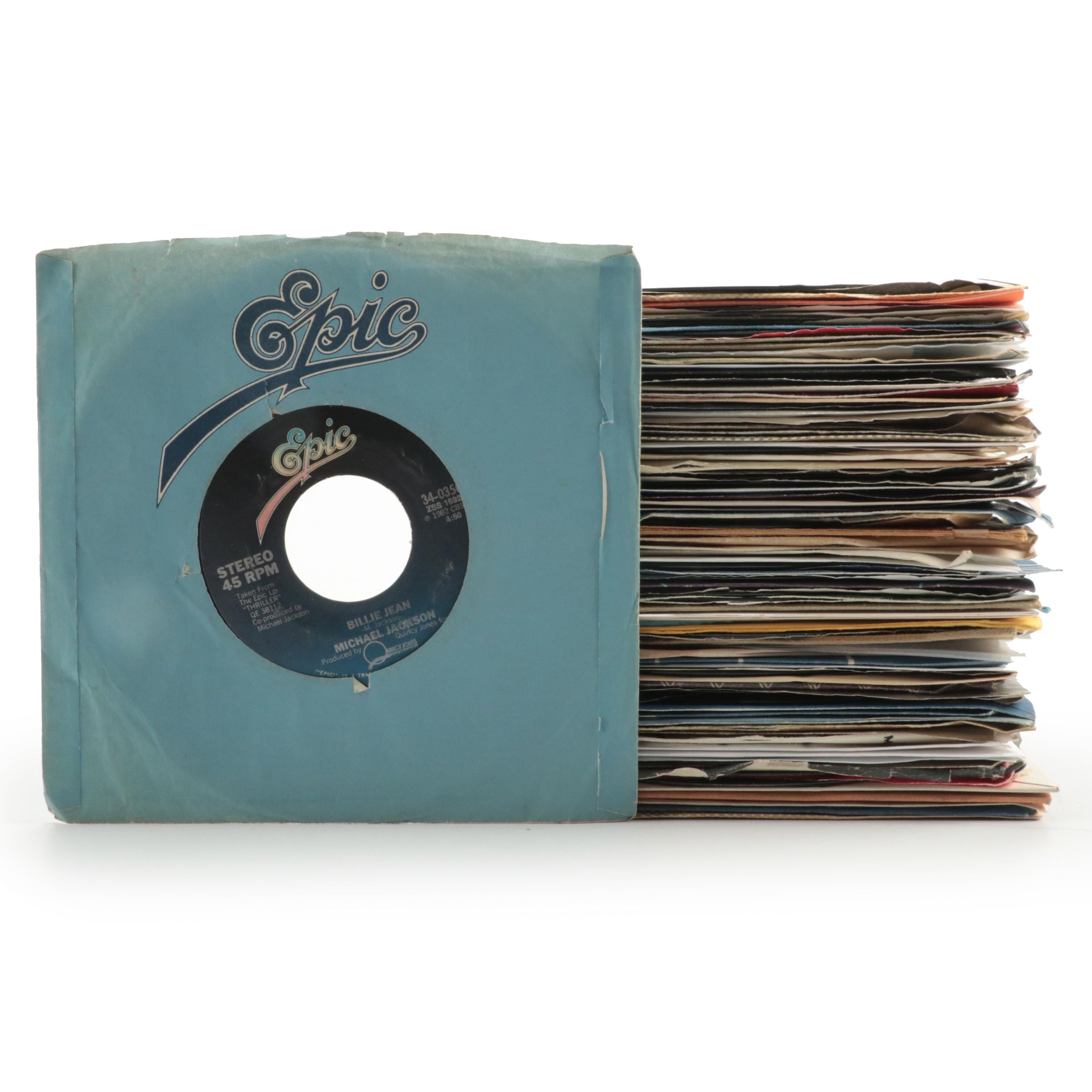 Michael Jackson, Bonnie Tyler and More 80s Vinyl Singles Records