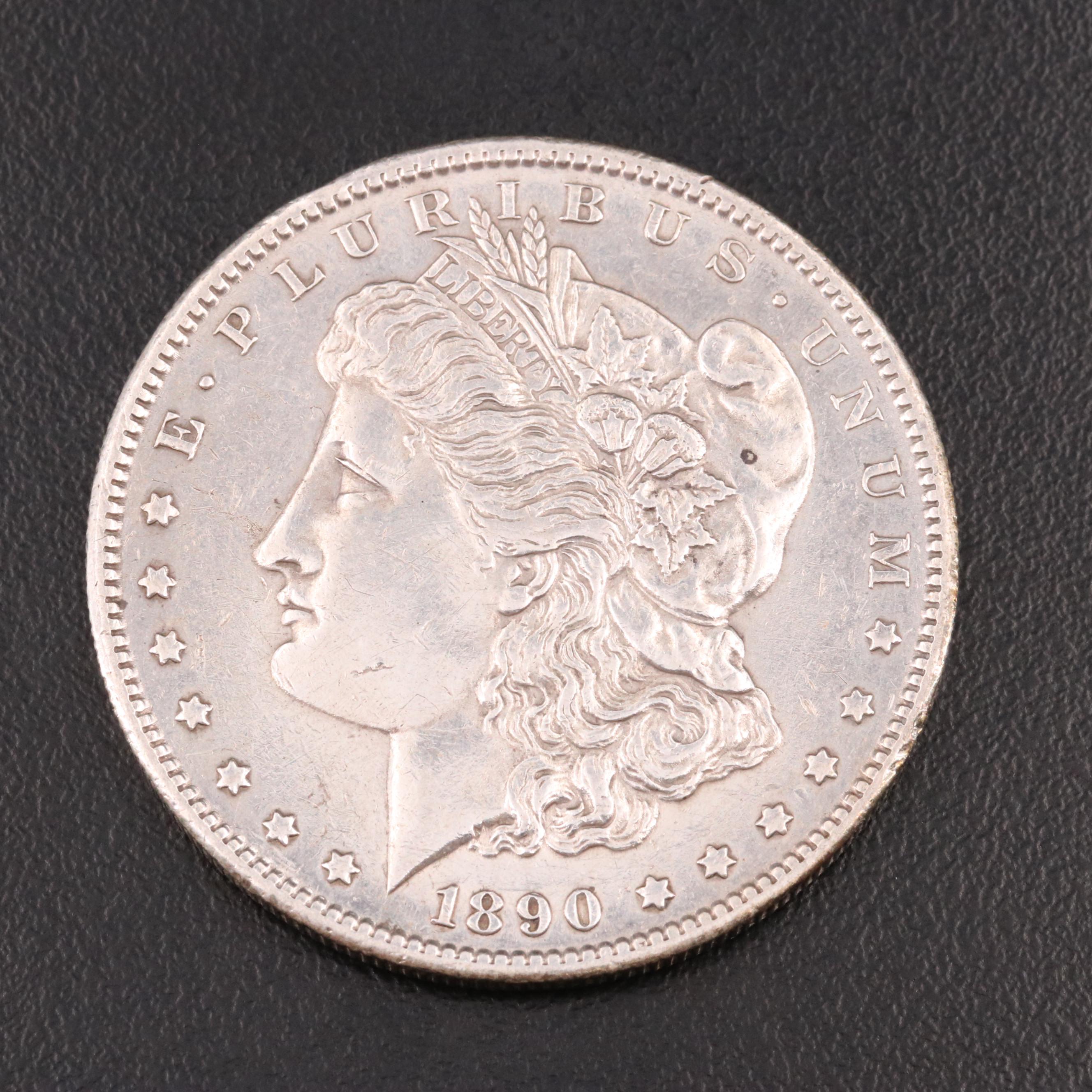 1890-S Morgan Silver Dollar