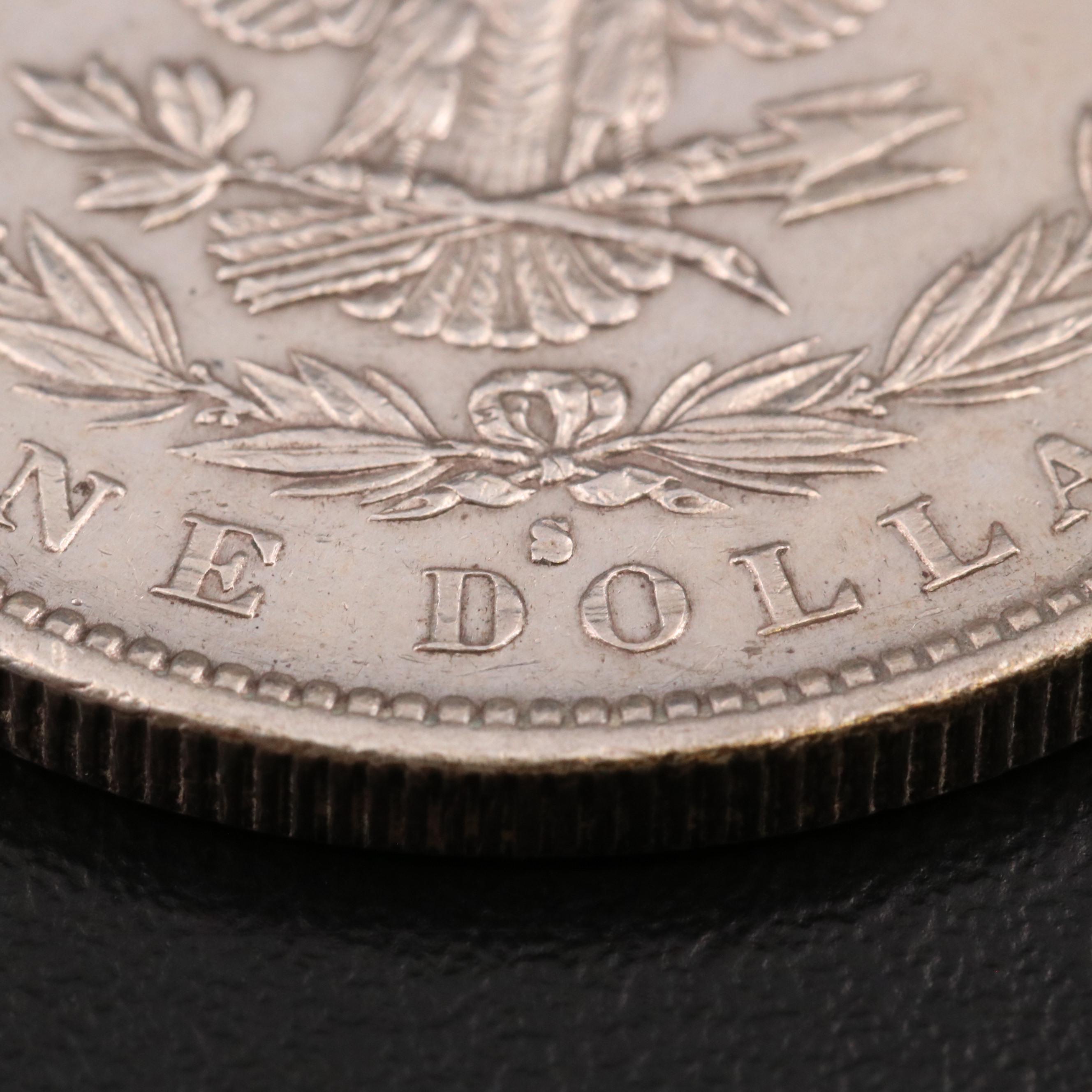 1890-S Morgan Silver Dollar