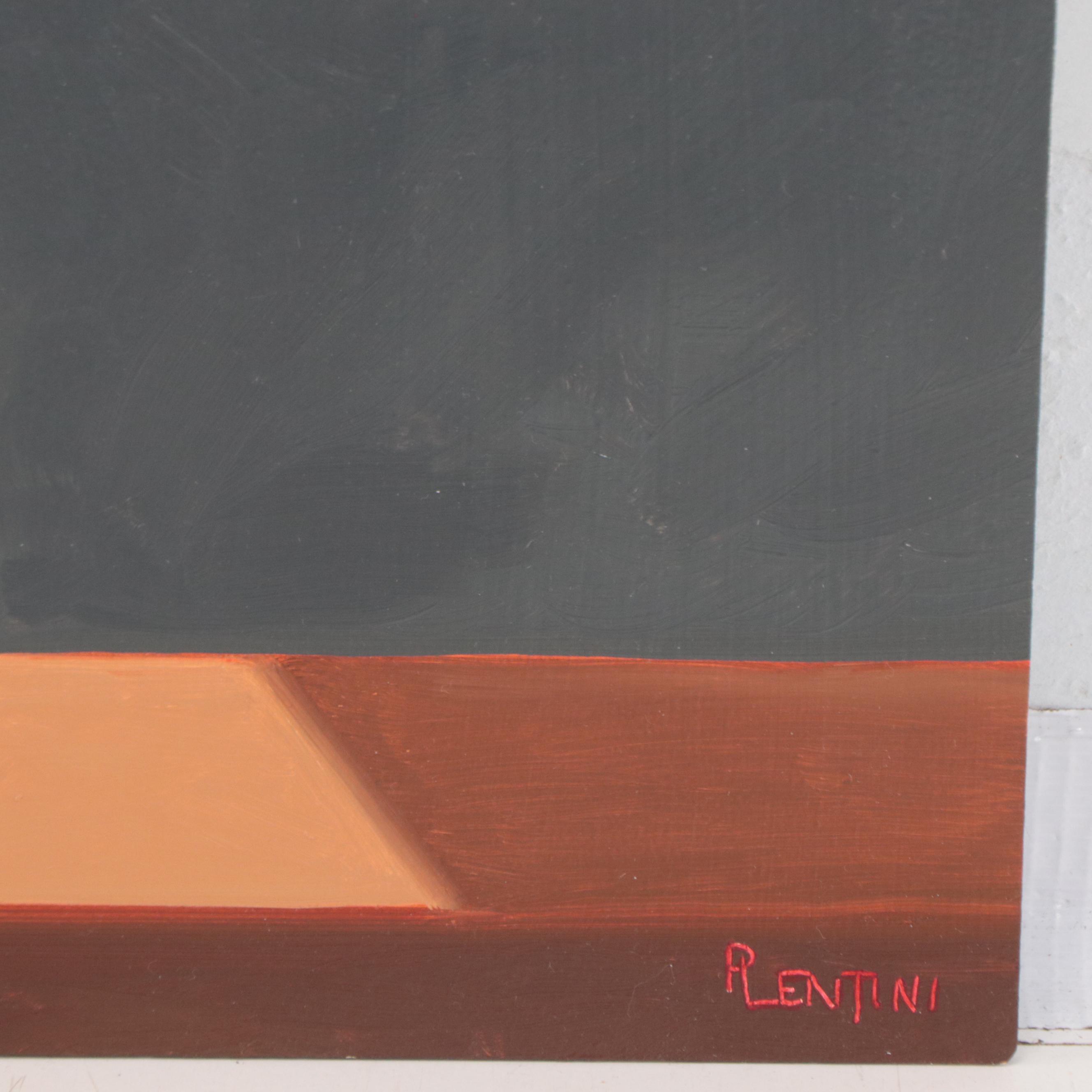 Peter Lentini Still Life Oil Painting "Vitreous Light," 21st Century