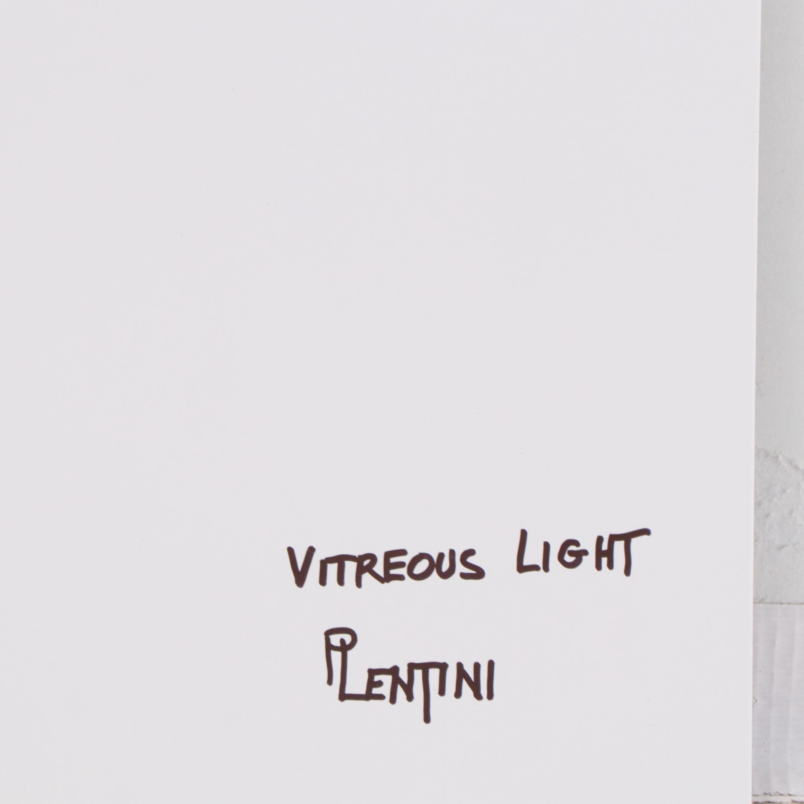 Peter Lentini Still Life Oil Painting "Vitreous Light," 21st Century