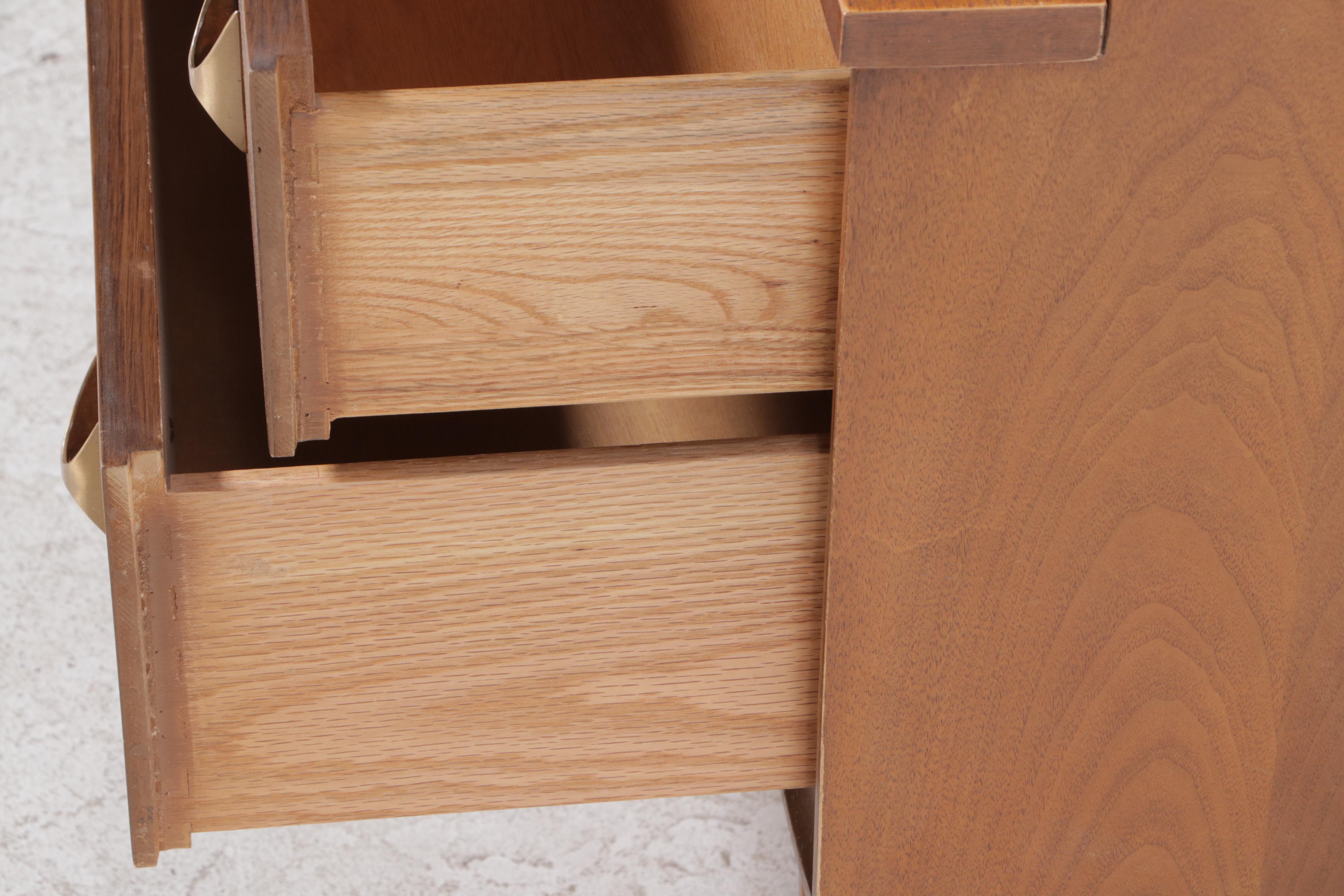 Broyhill "Brasilia" Mid Century Modern Walnut Clothes Press