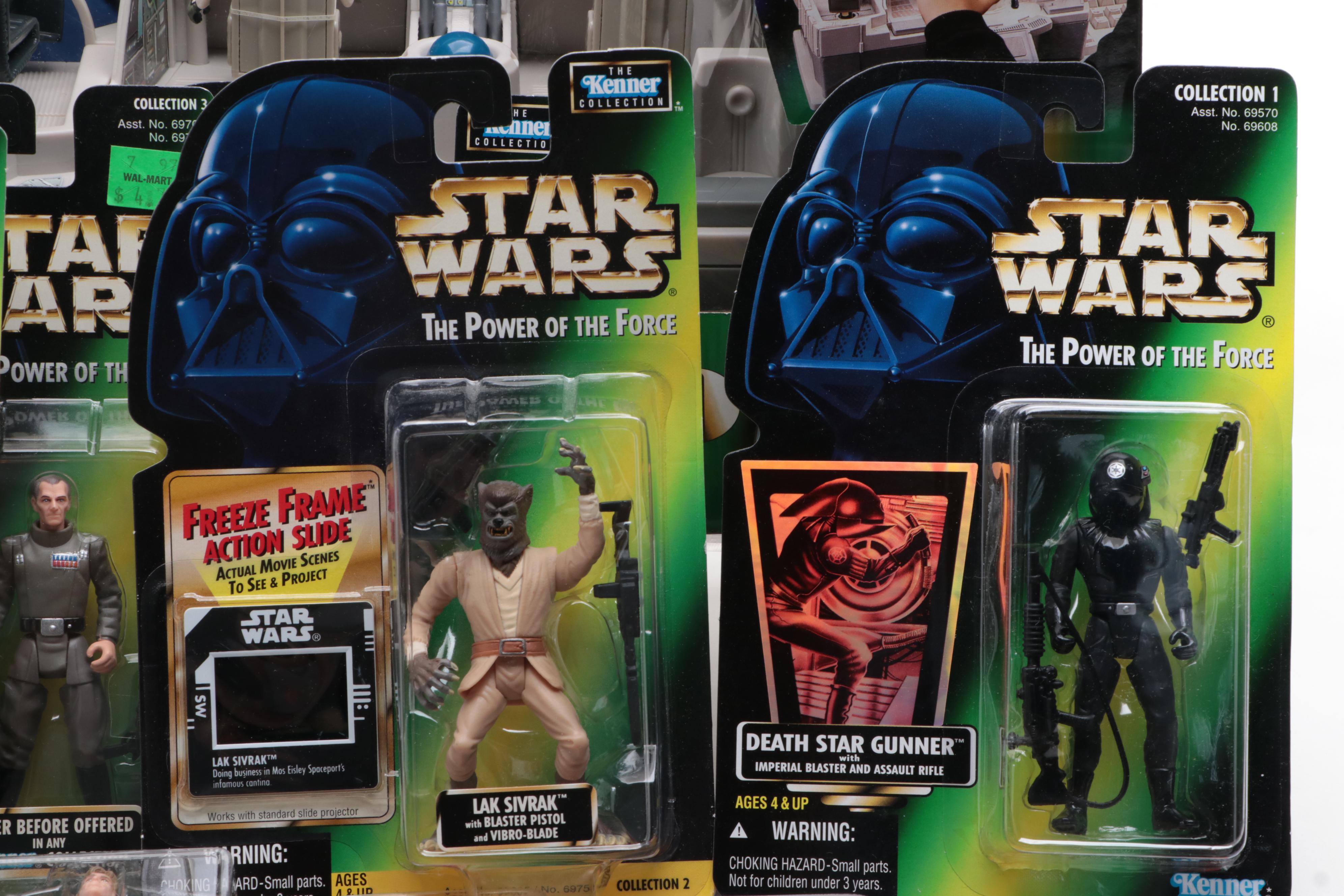 Kenner Star Wars Action Figures With Hasbro Millennium Falcon CD-ROM Playset