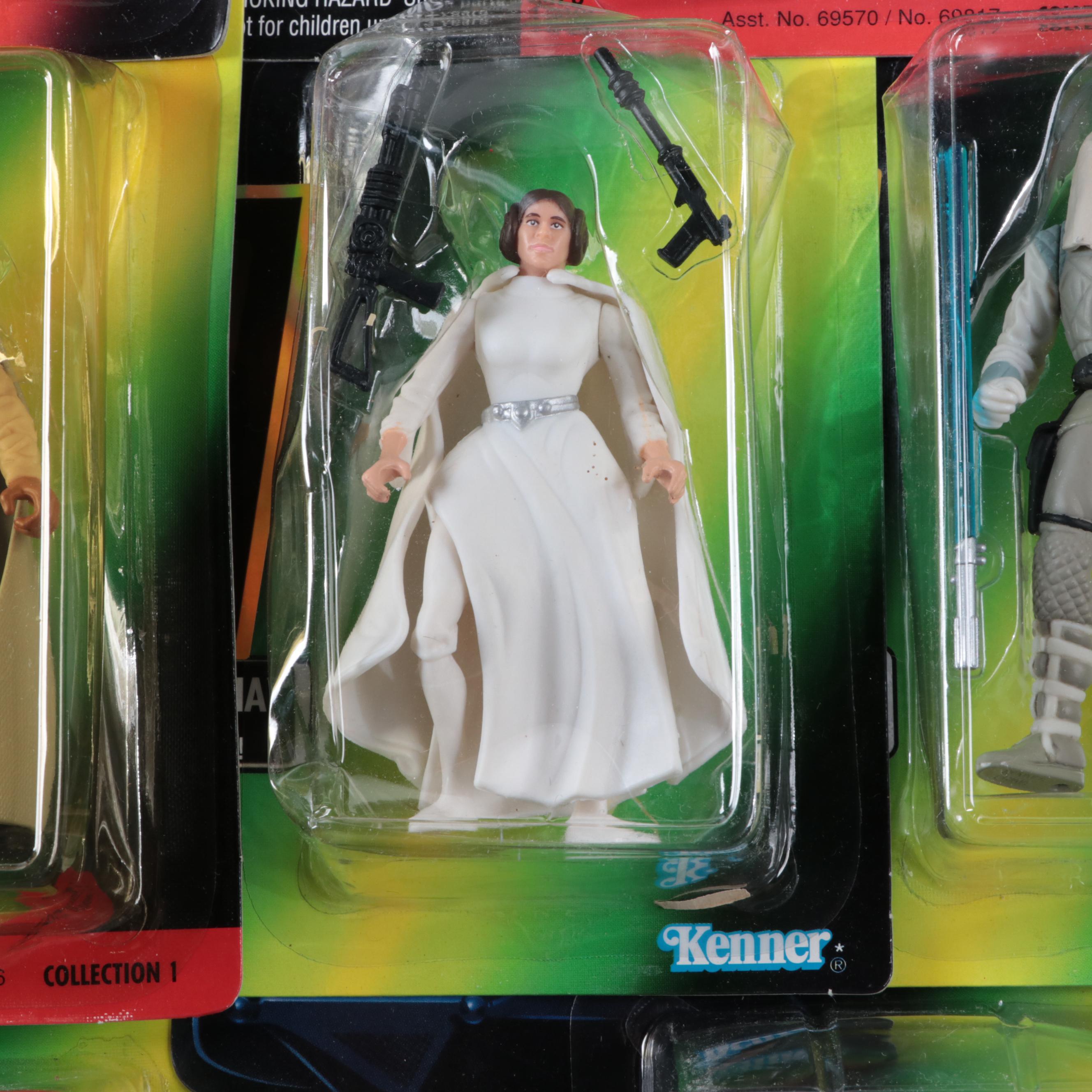 Kenner Star Wars Action Figures With Hasbro Millennium Falcon CD-ROM Playset