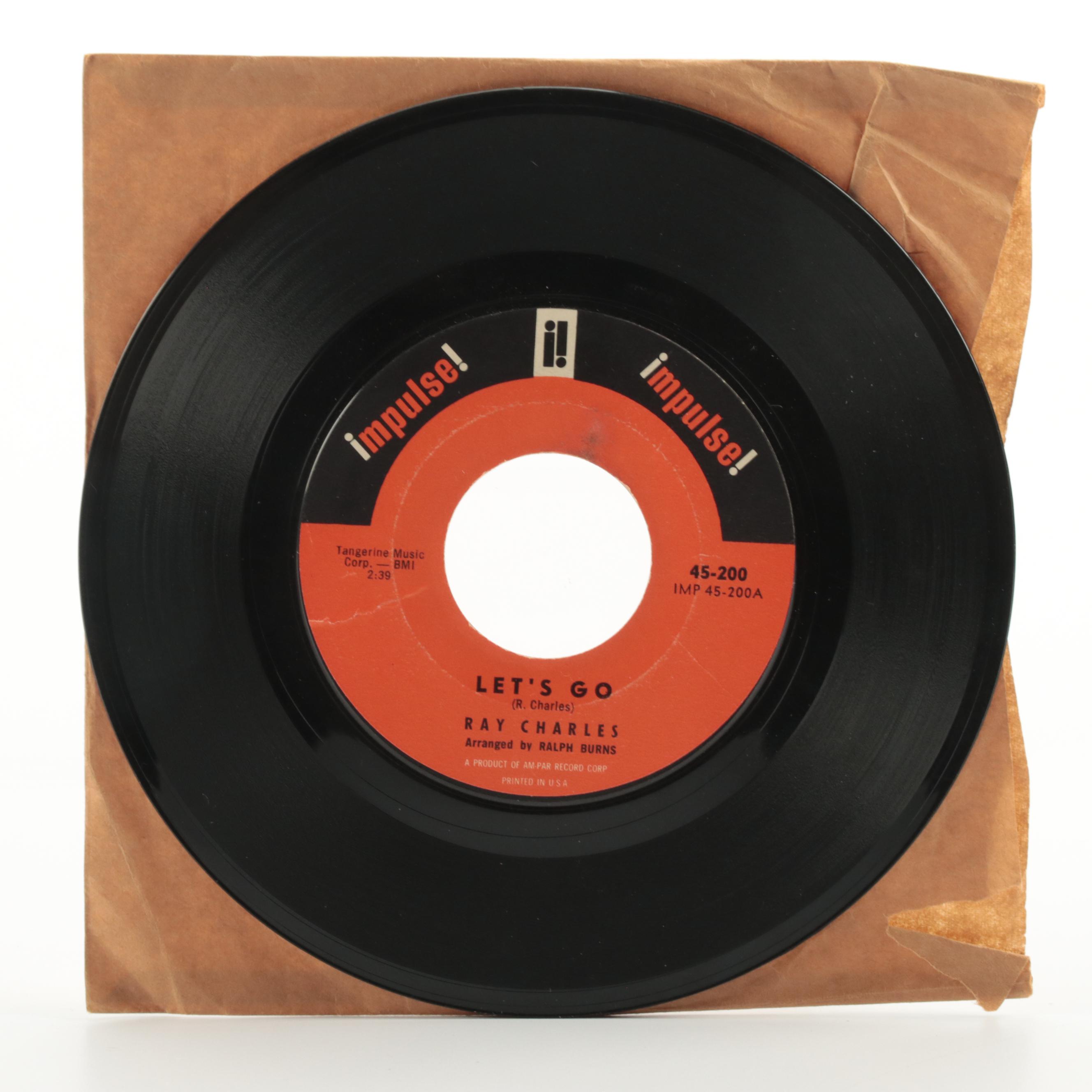 Elvis Presley, Ray Charles, Sam Cooke, More Vinyl Singles Records