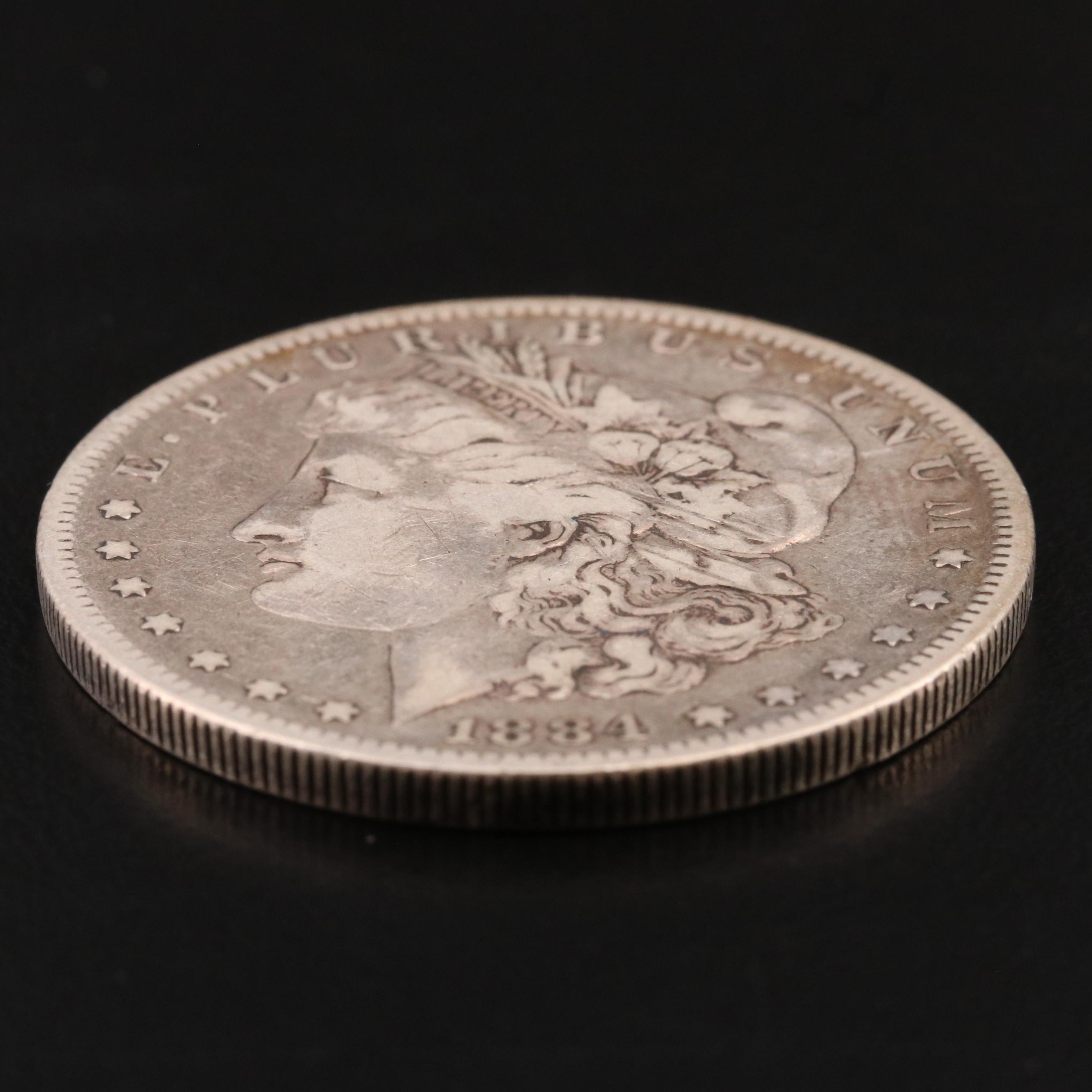 1884-S Morgan Silver Dollar