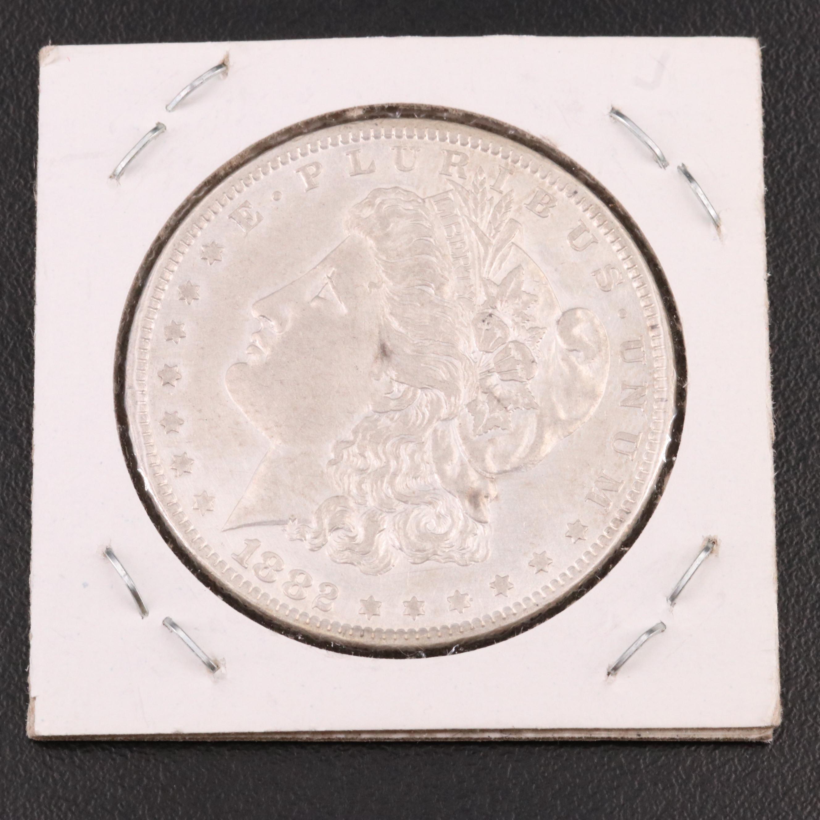 1882-O Morgan Silver Dollar