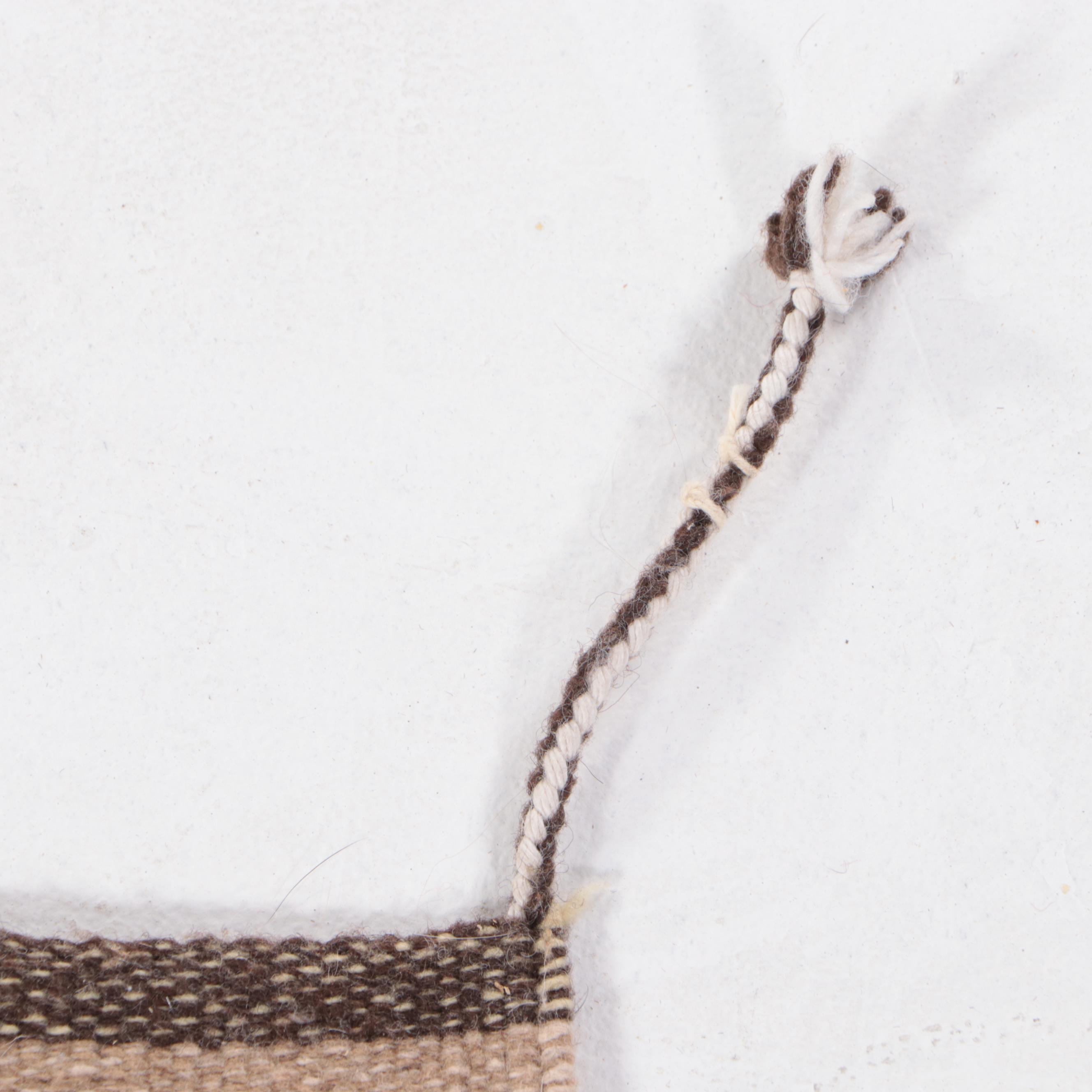 4'2 x 6'7 Handwoven Marcos Bautista Mexican Zapotec Area Rug