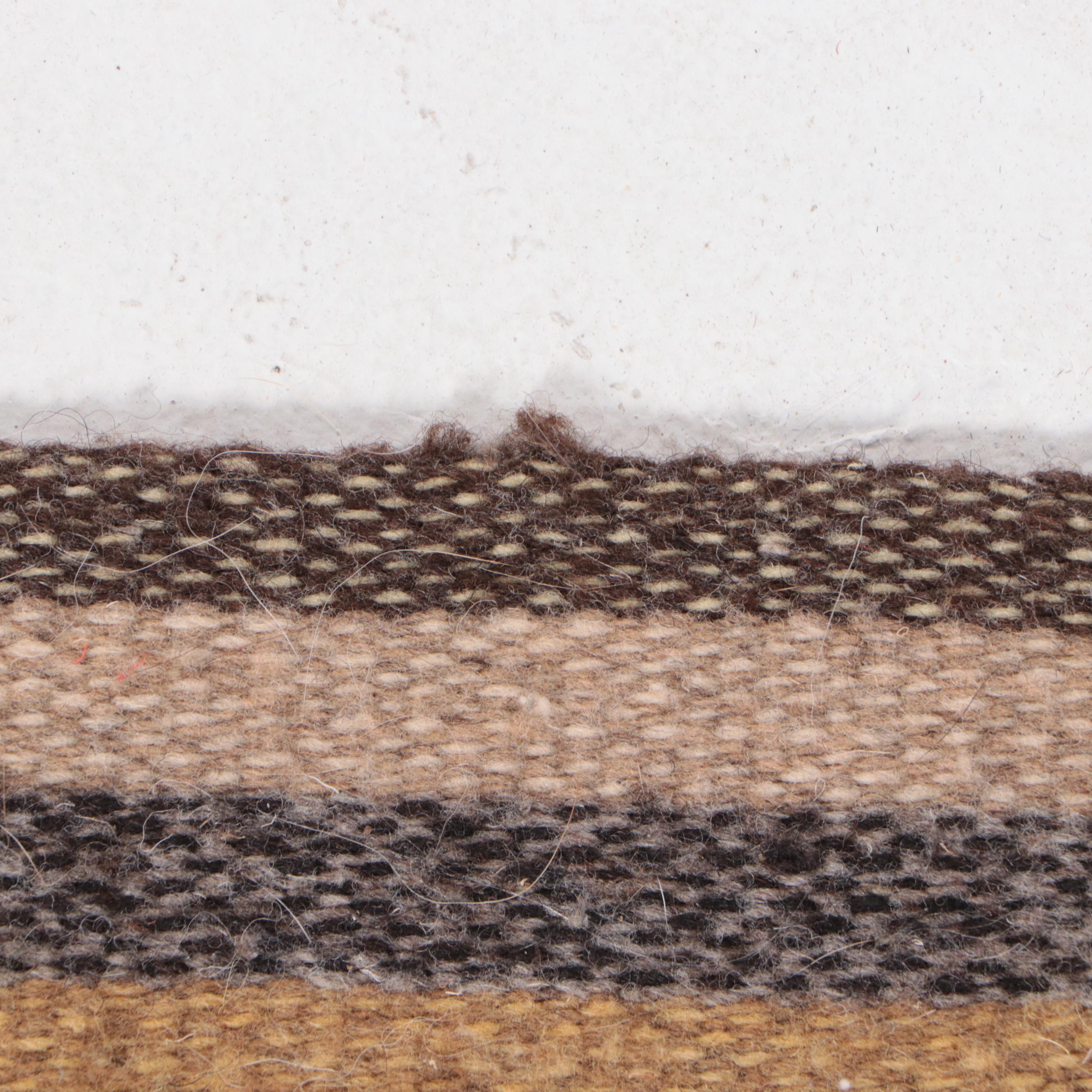 4'2 x 6'7 Handwoven Marcos Bautista Mexican Zapotec Area Rug