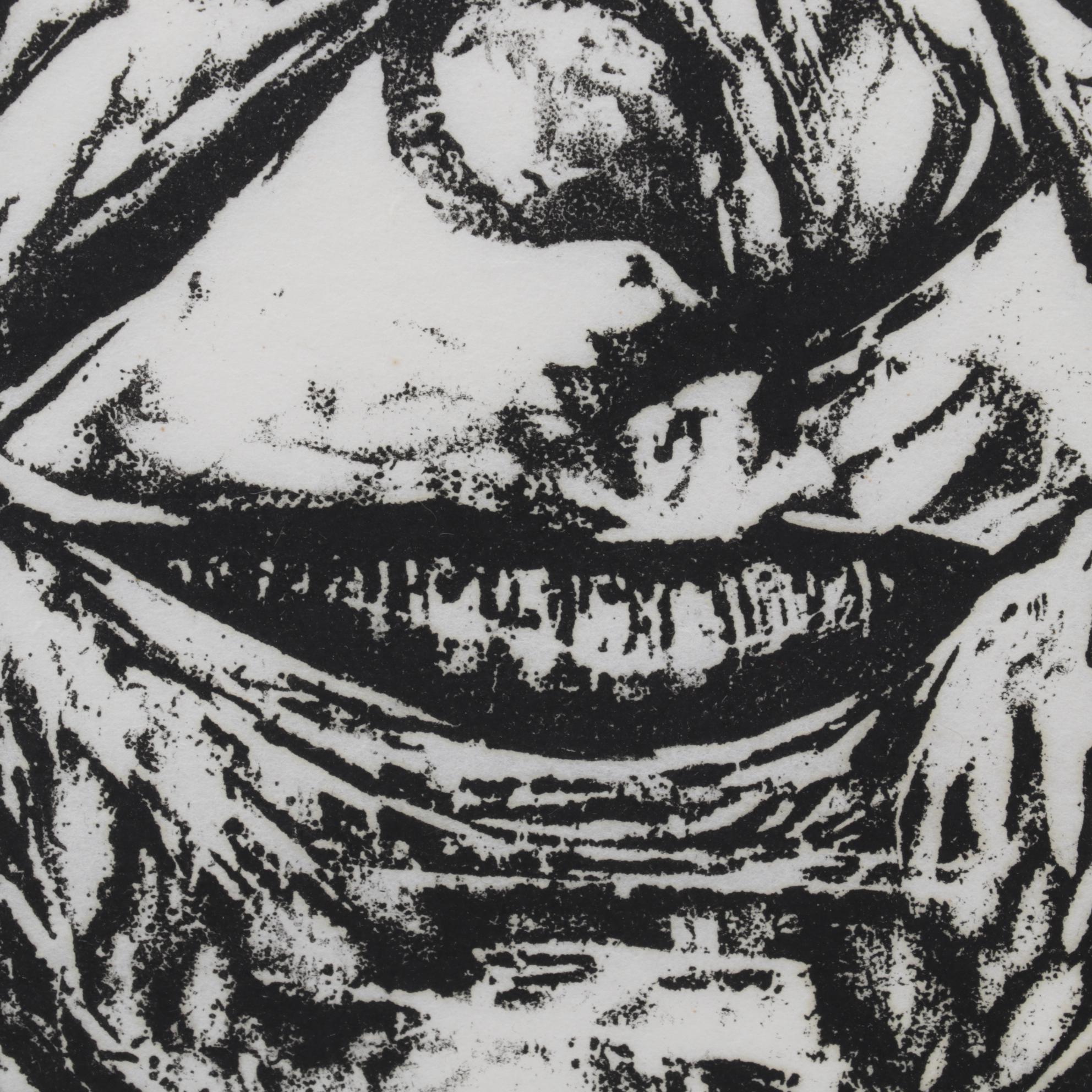 Sidney Chafetz Woodcut "A. J. Muste," 1967