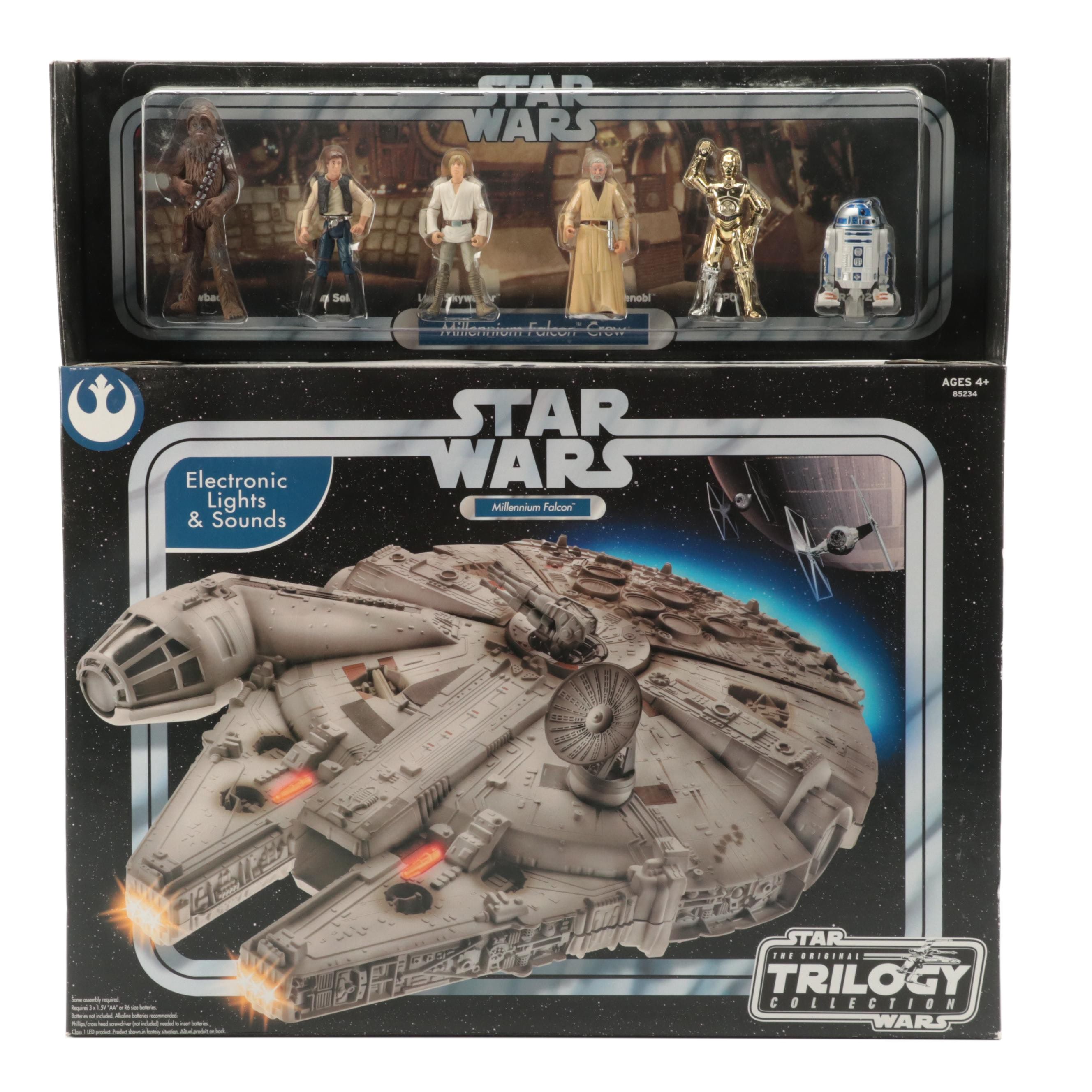 Hasbro Star Wars "The Original Trilogy Collection" Millennium Falcon Play Set