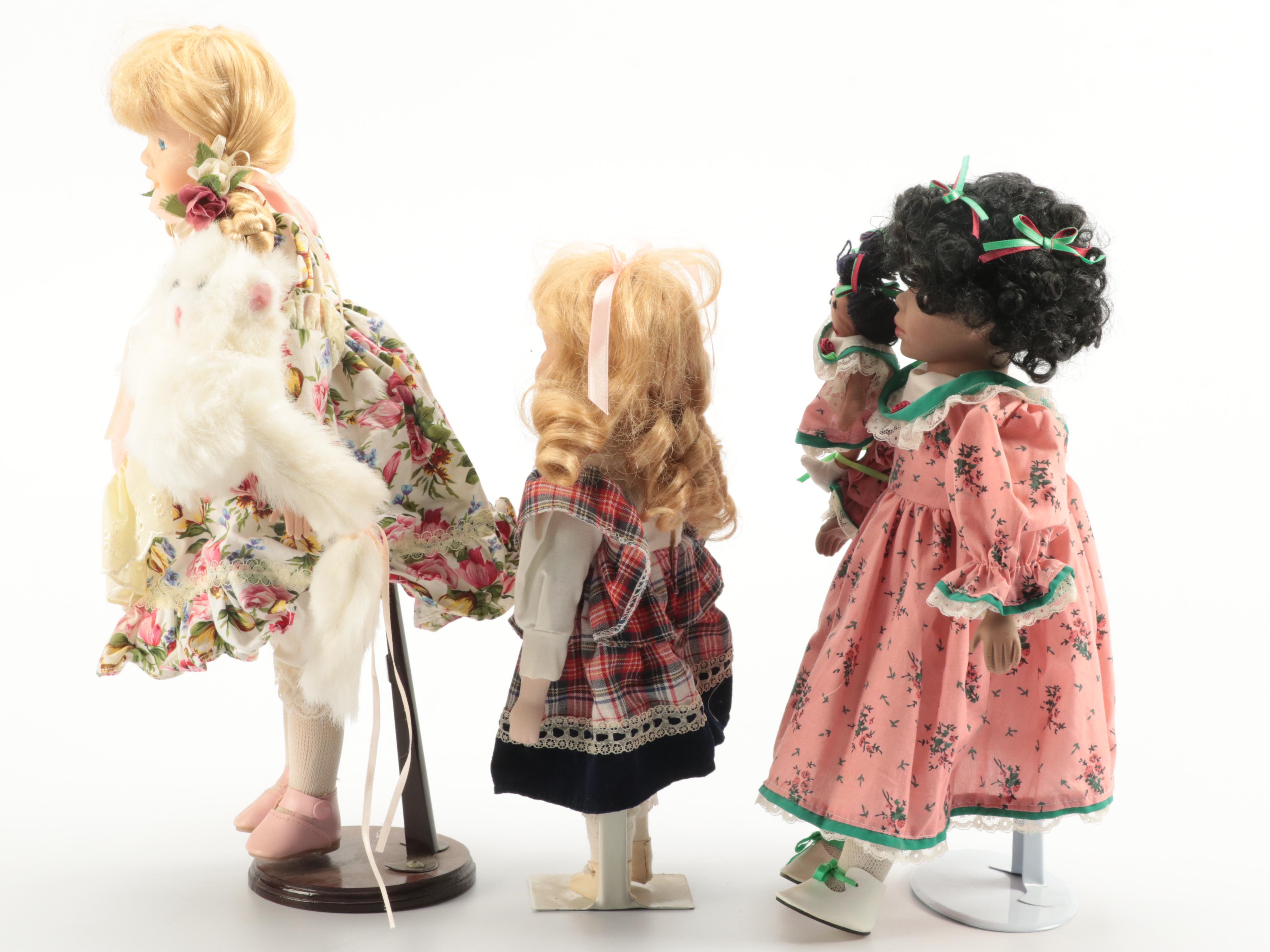 The Collectors Choice By Dan Dee and Other Porcelain Dolls