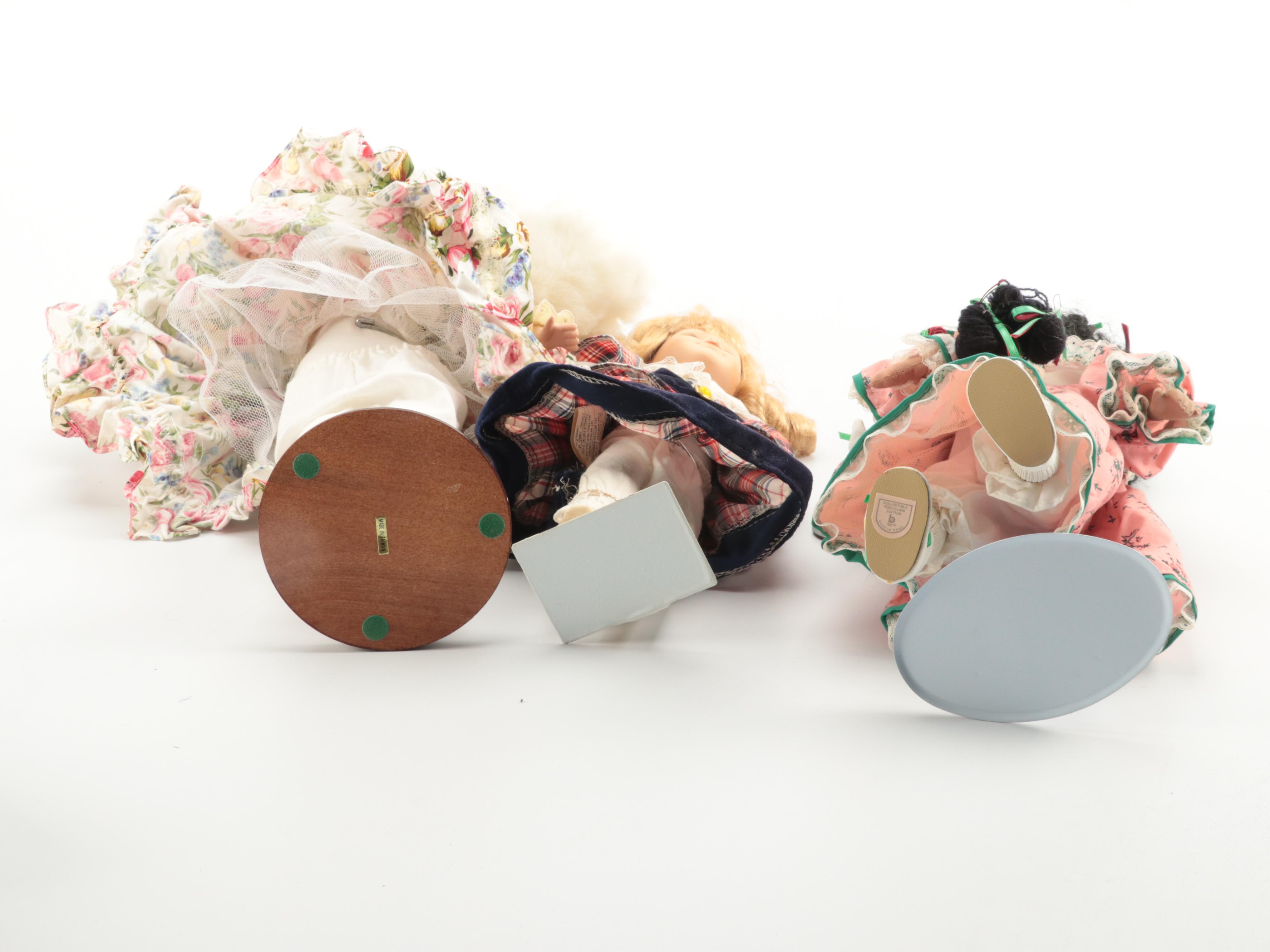 The Collectors Choice By Dan Dee and Other Porcelain Dolls