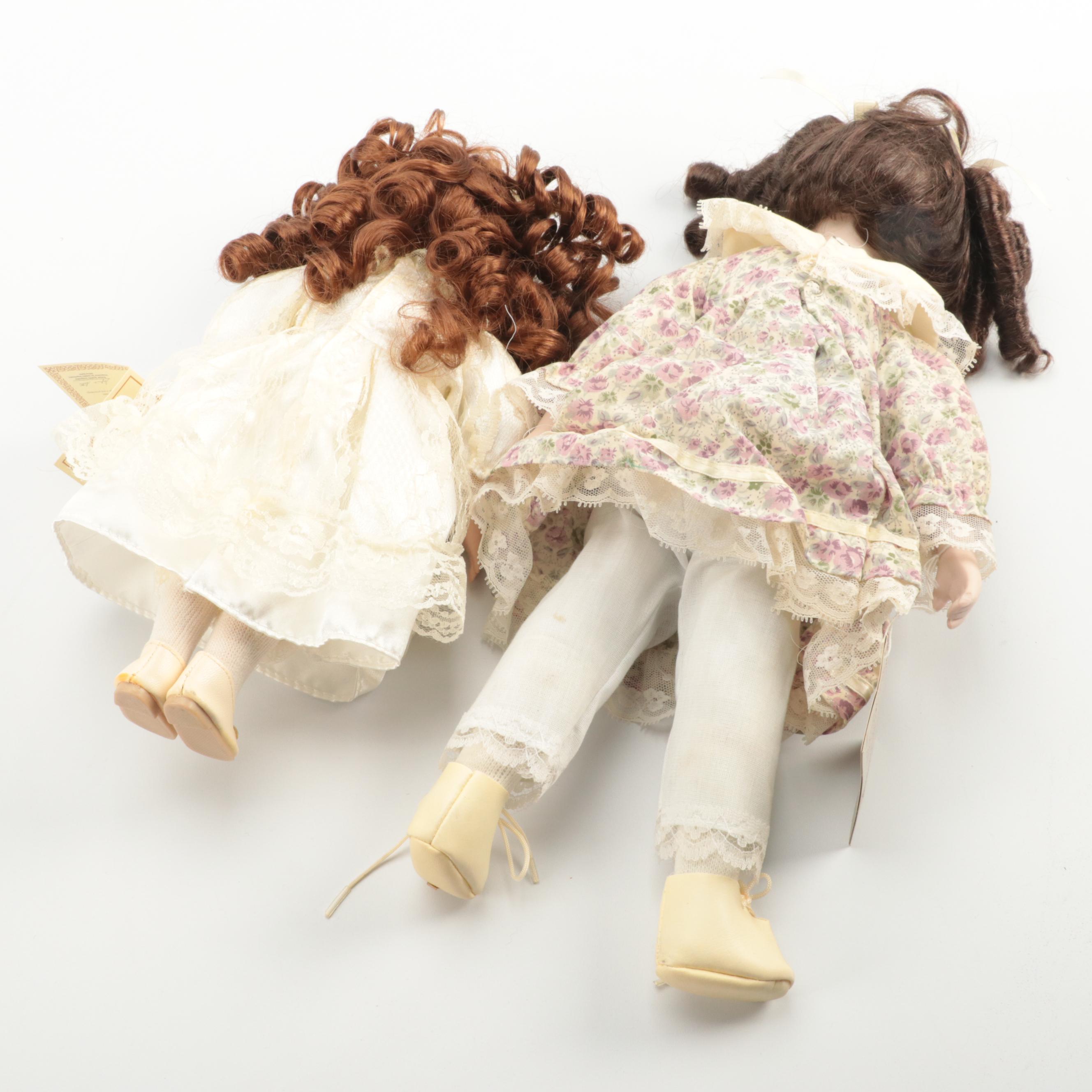 The Collectors Choice By Dan Dee and Other Porcelain Dolls