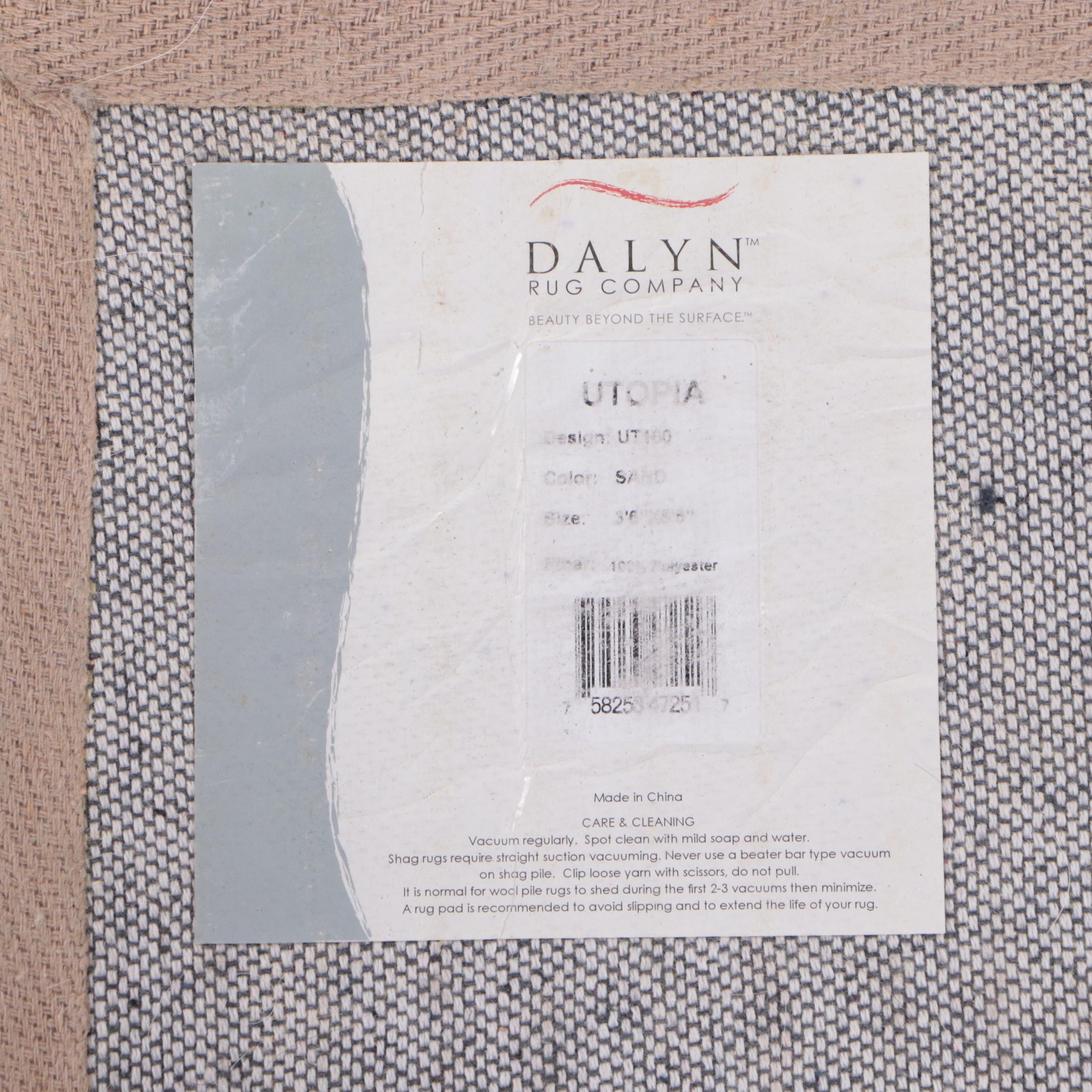3'8 x 5'9 Machine Made Dalyn Utopia Shag Area Rug