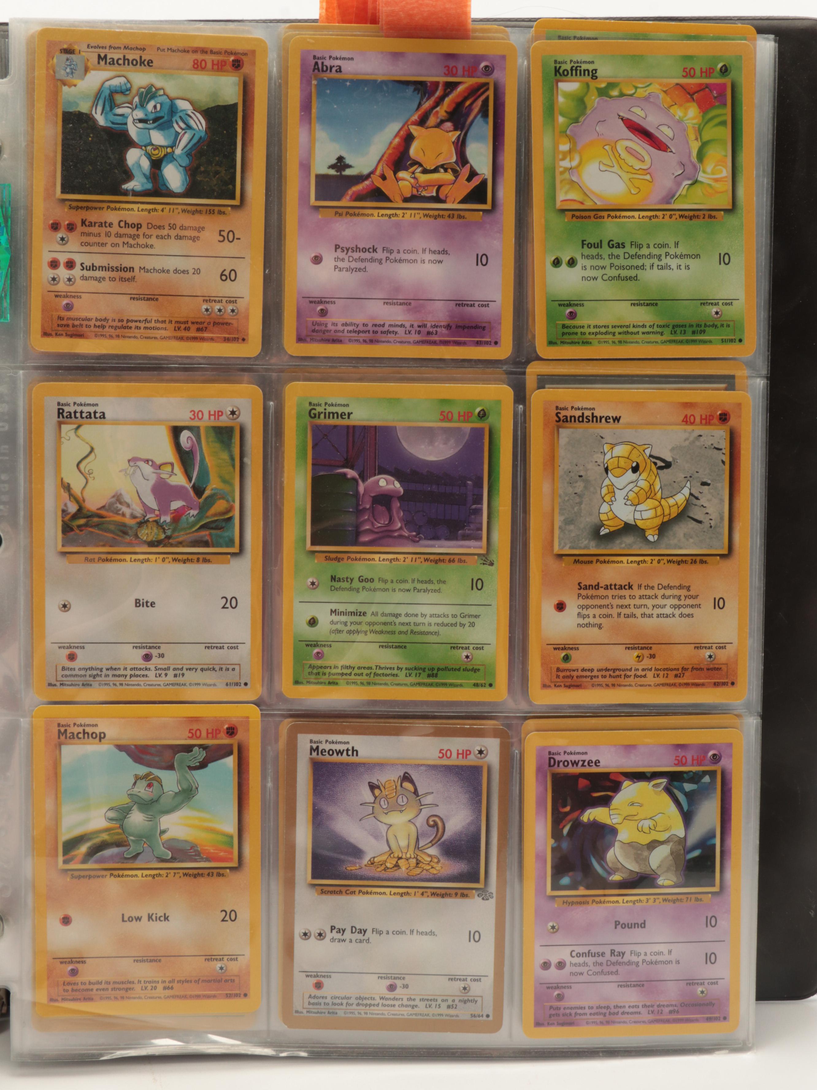Pokémon and Digimon Trading Cards with Meowth Fruit Roll Up Promo 1990s–2000s