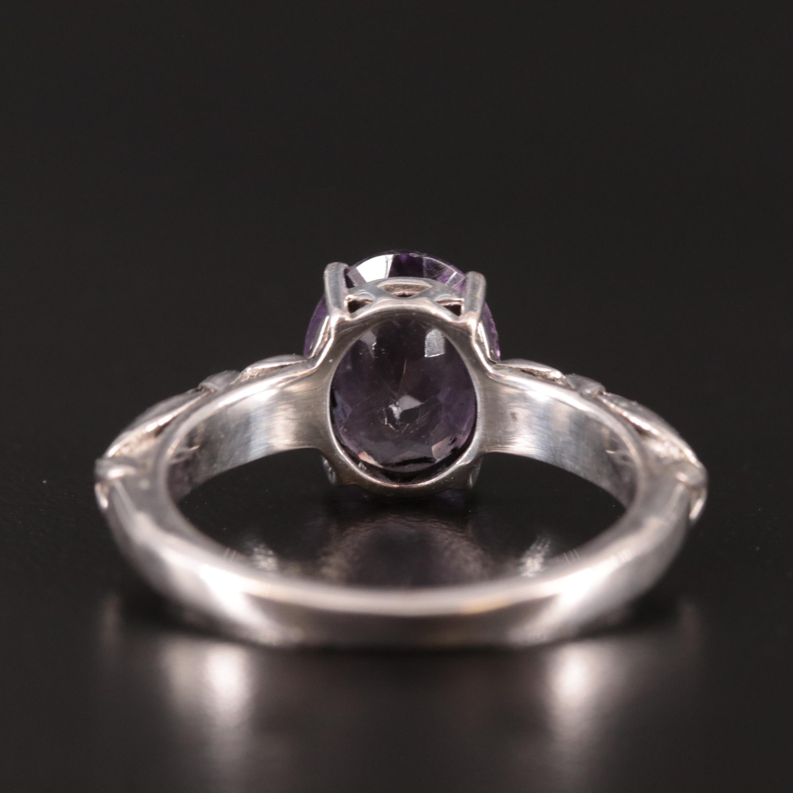 Sterling Amethyst Ring