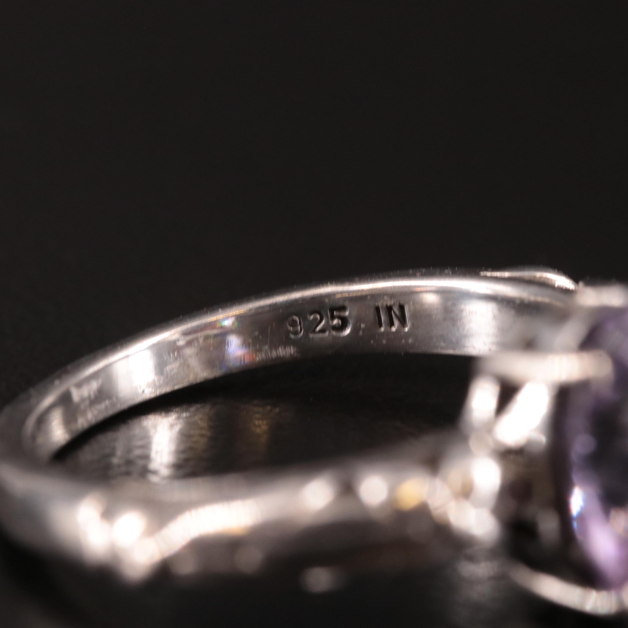 Sterling Amethyst Ring