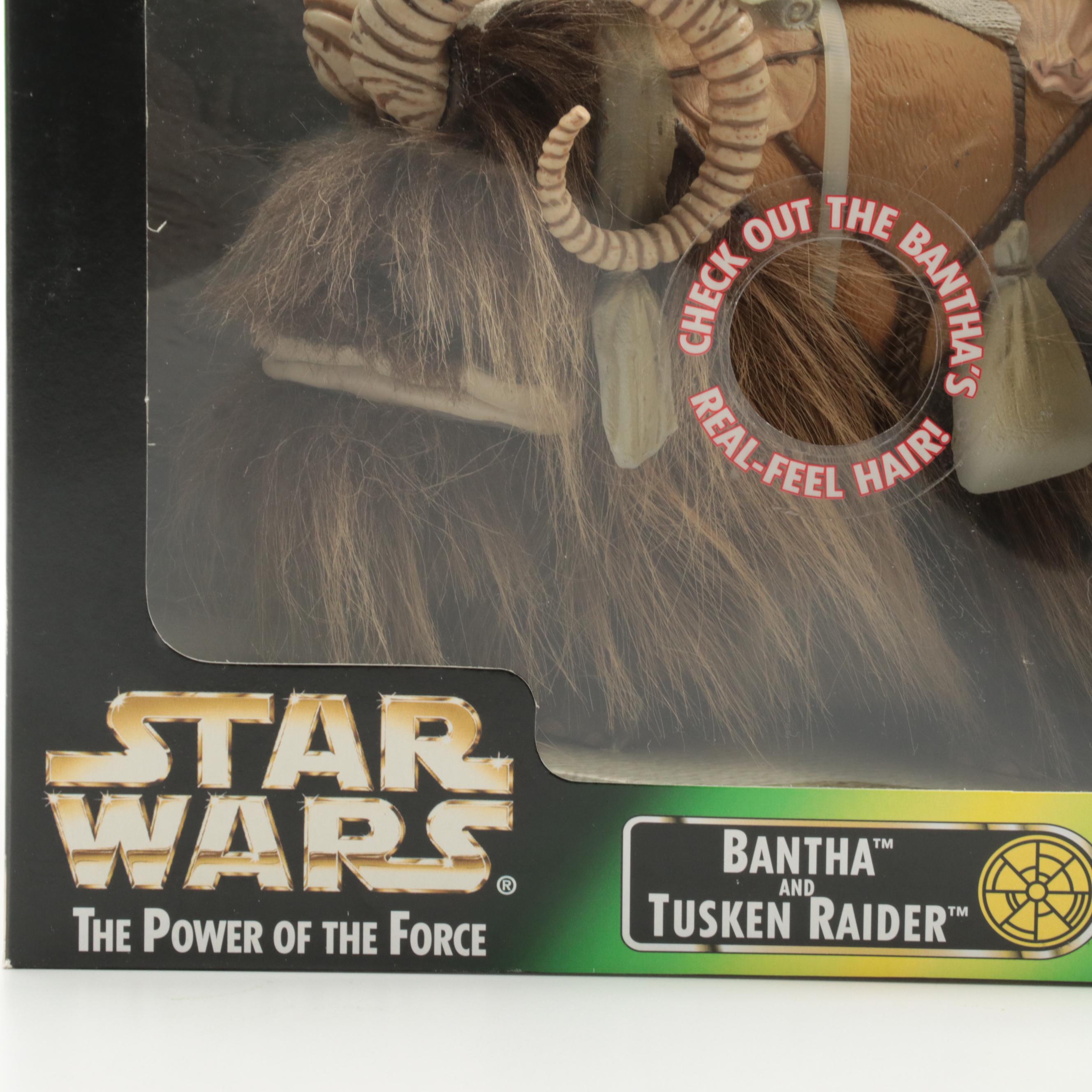 Kenner Star Wars "The Power of the Force" Bantha and Tusken Raider Action Figure