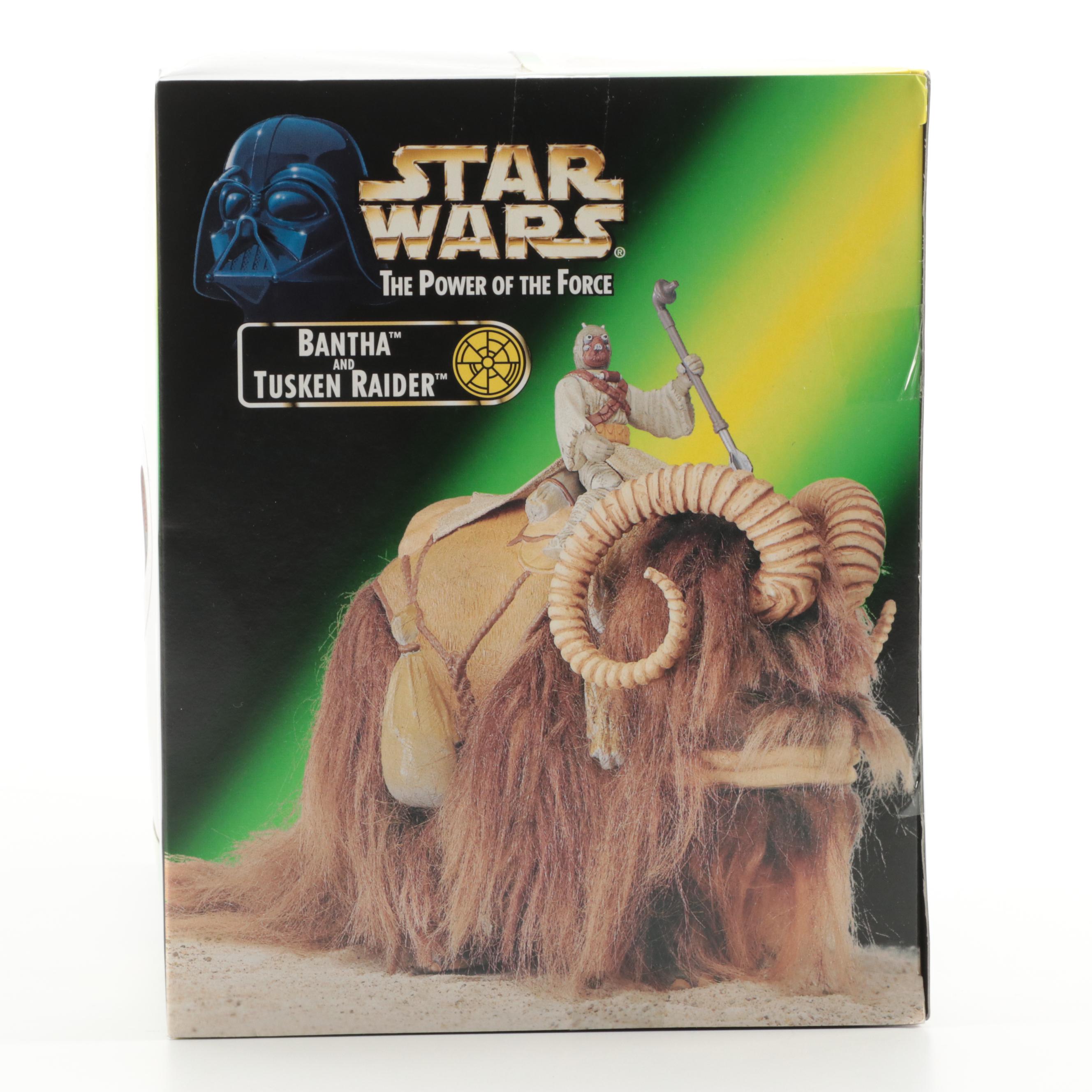 Kenner Star Wars "The Power of the Force" Bantha and Tusken Raider Action Figure