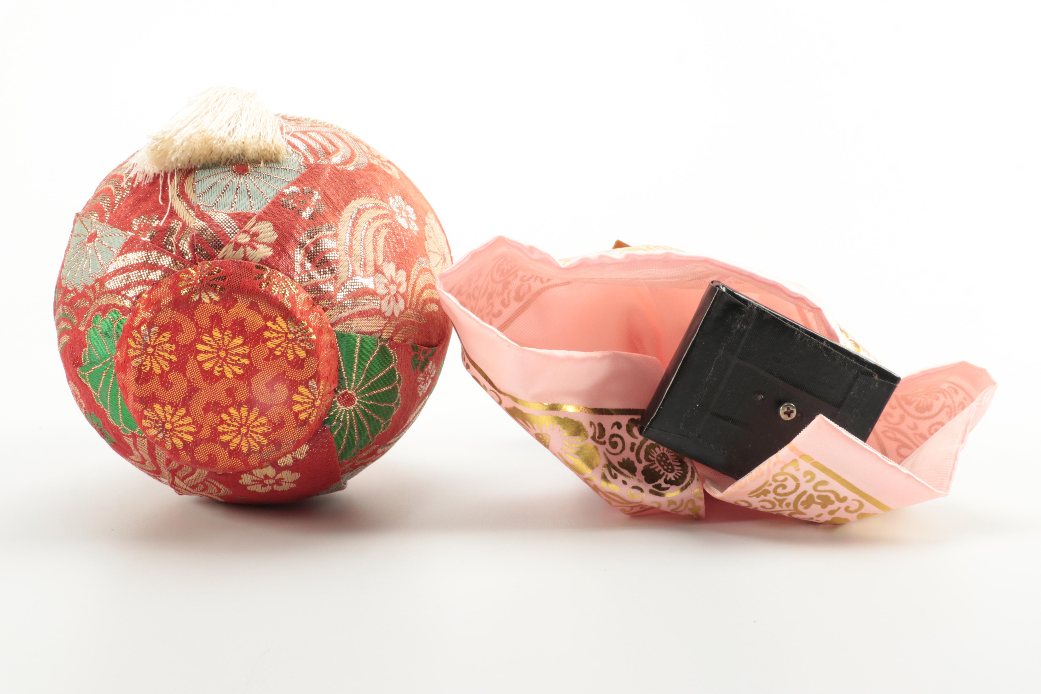 Japanese Wedding Roly Poly and Other Dolls, Mid to Late 20th Century