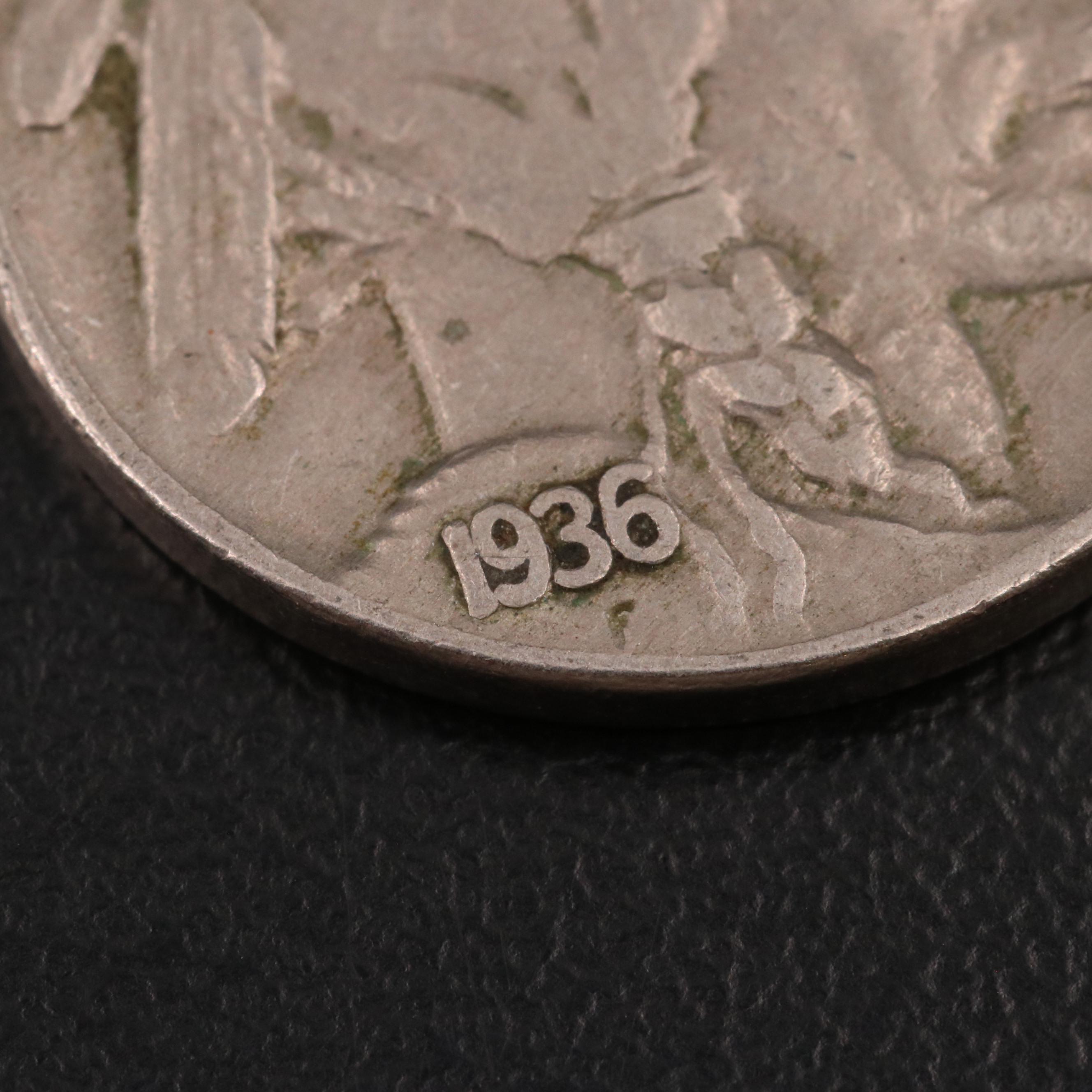 132 Buffalo Nickels, All With Dates