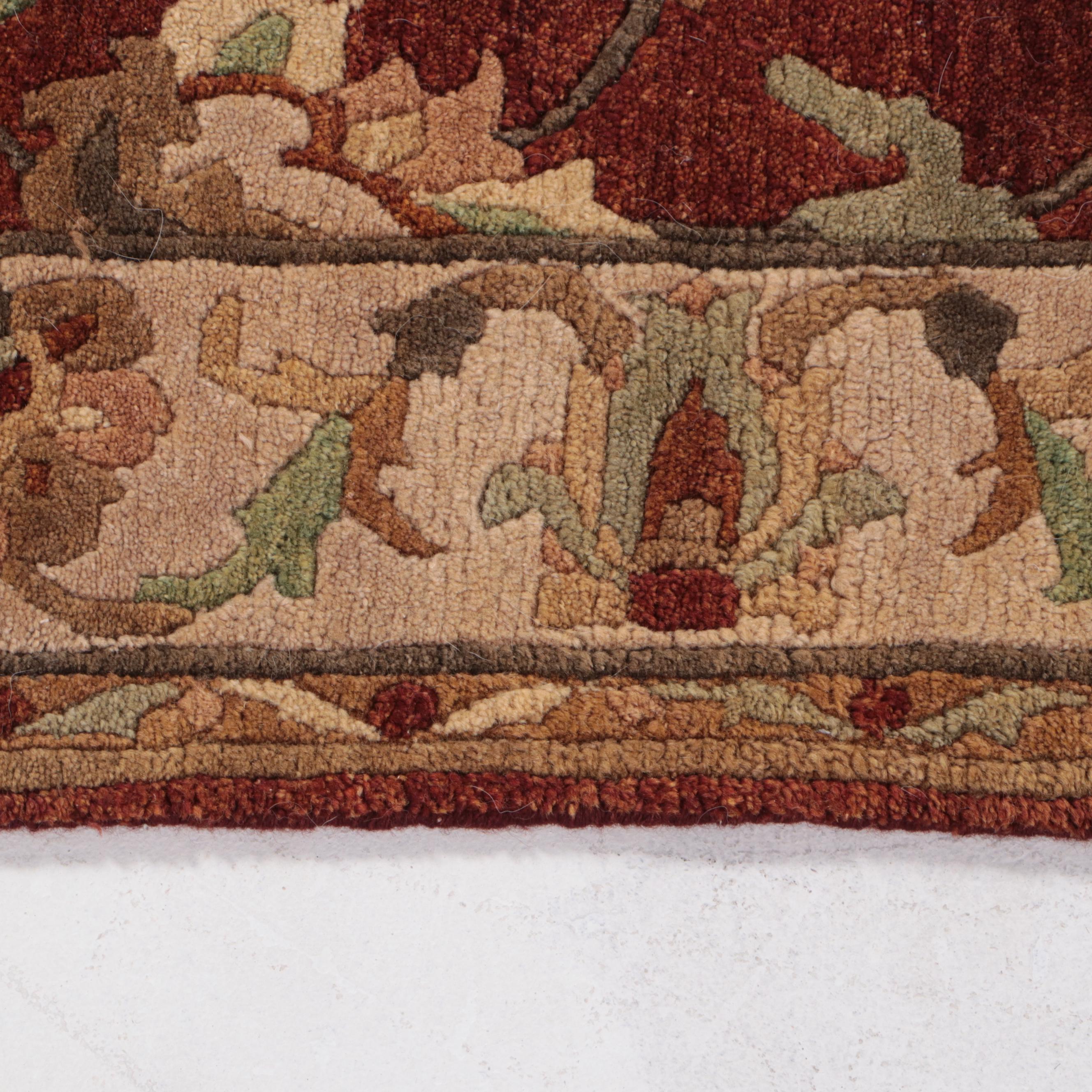 3'7 x 5'2 Hand-Knotted Nepalese Area Rug