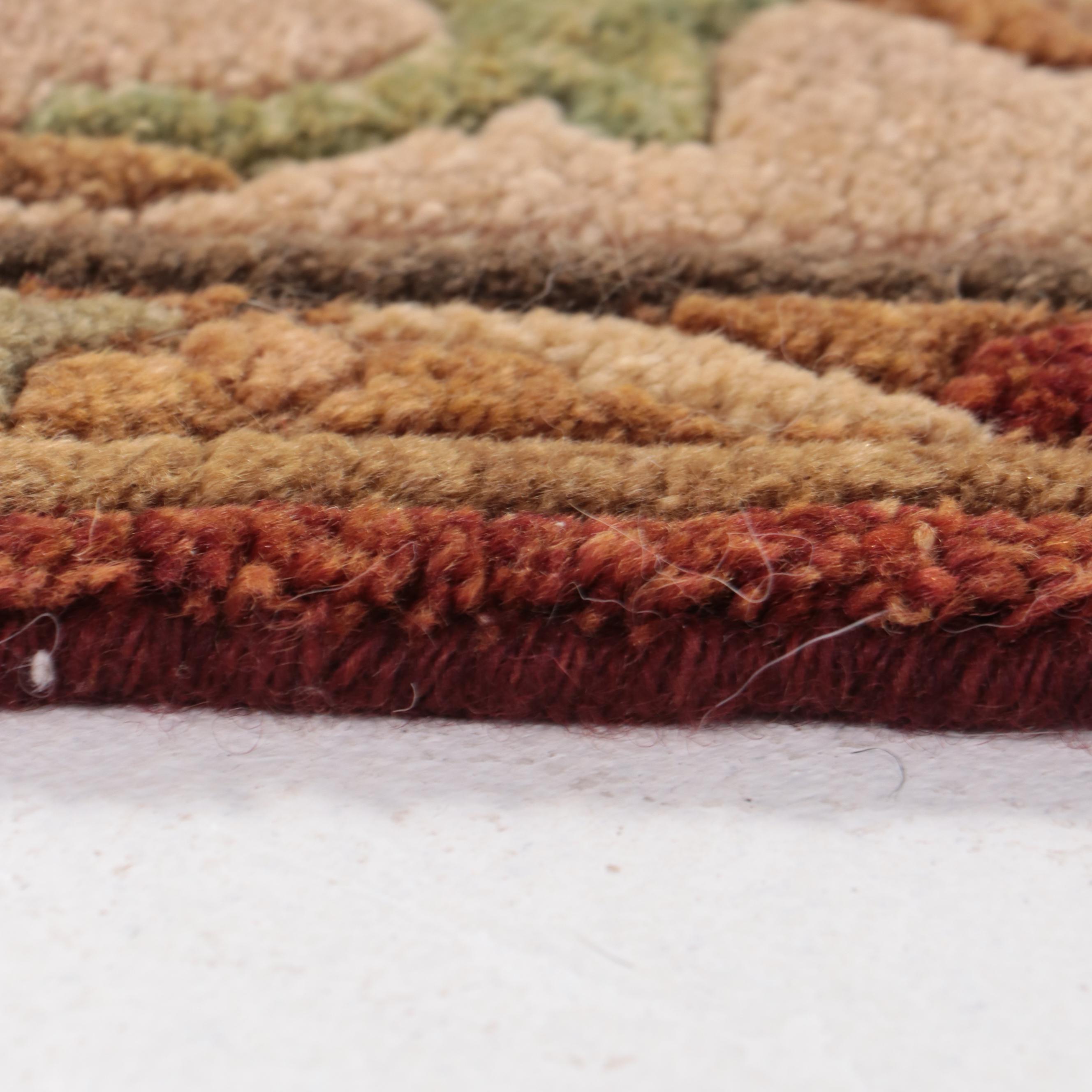 3'7 x 5'2 Hand-Knotted Nepalese Area Rug