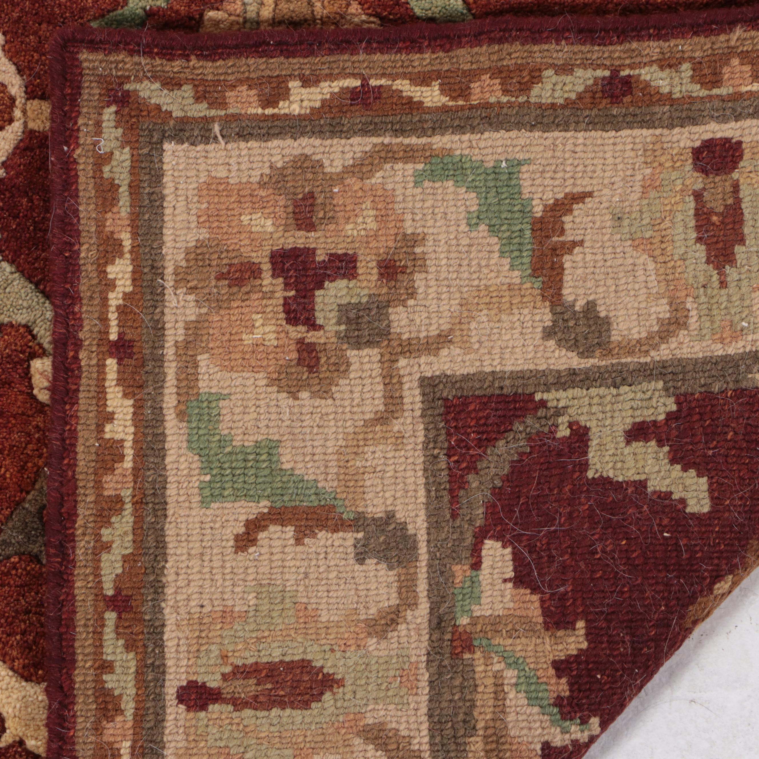 3'7 x 5'2 Hand-Knotted Nepalese Area Rug