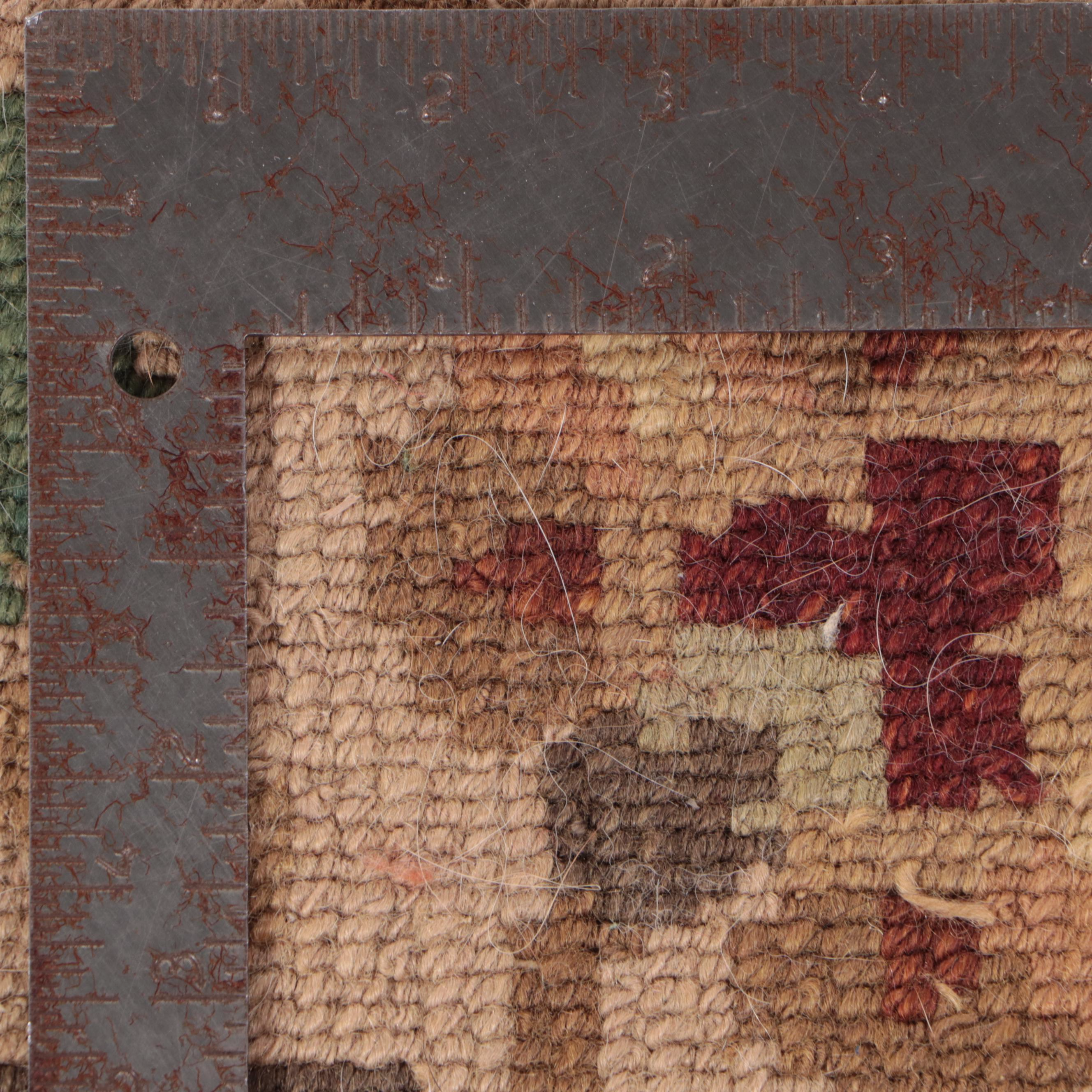 3'7 x 5'2 Hand-Knotted Nepalese Area Rug