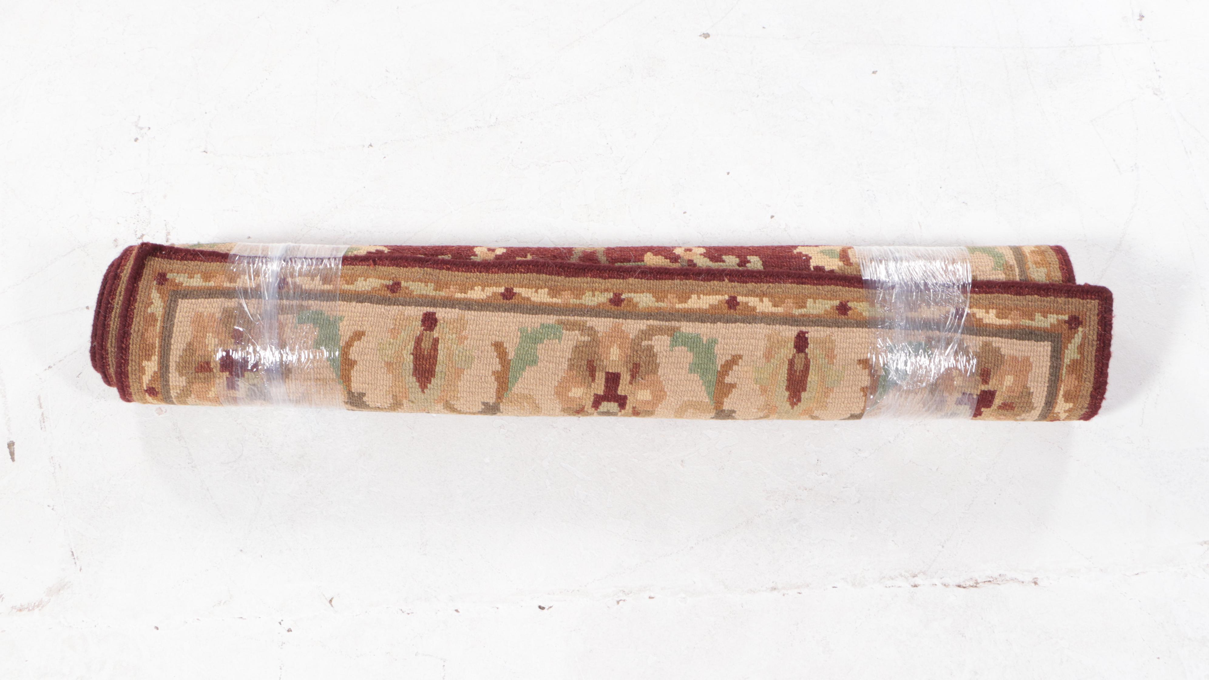 3'7 x 5'2 Hand-Knotted Nepalese Area Rug