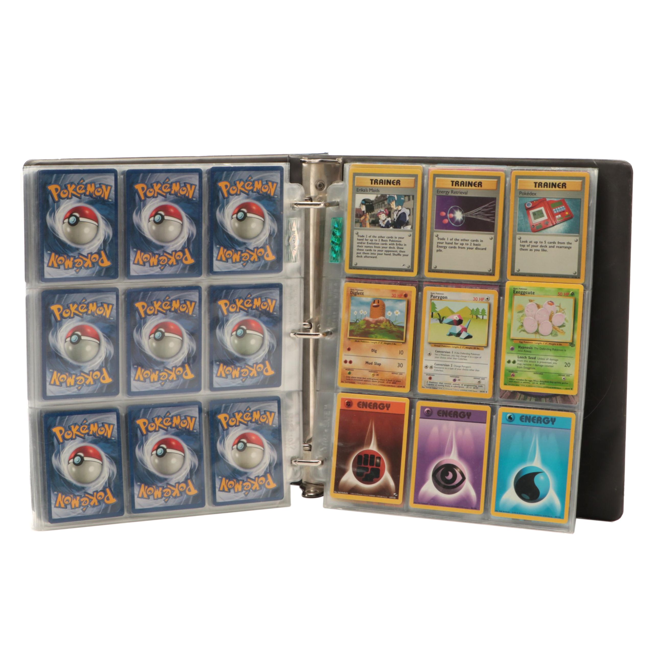 Pokémon and Digimon Trading Cards with Meowth Fruit Roll Up Promo 1990s–2000s