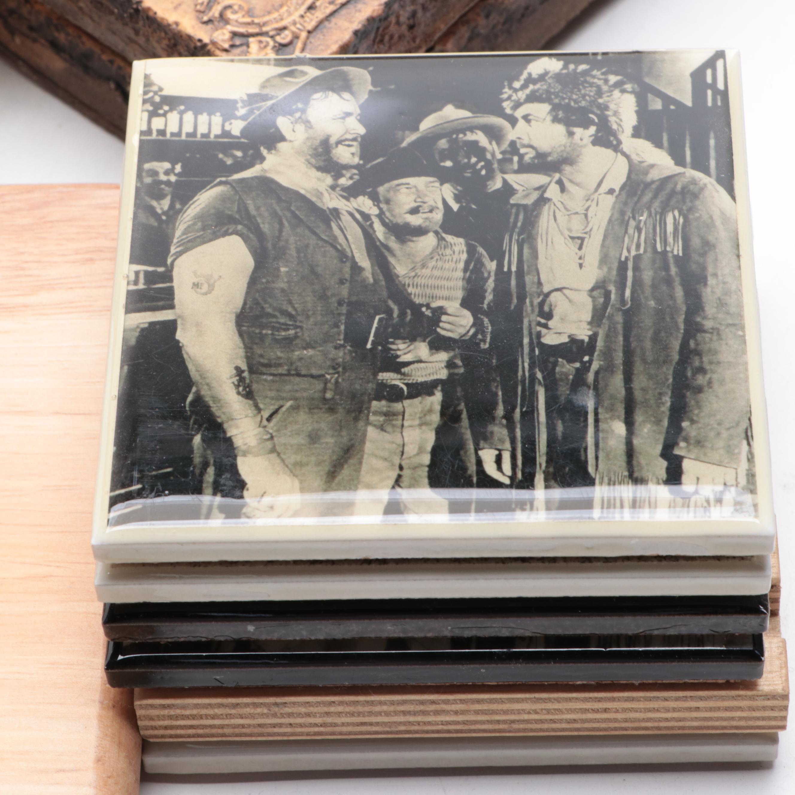 Davy Crockett and Other Coasters, Wall Hangings, Playing Cards, DVDs and More