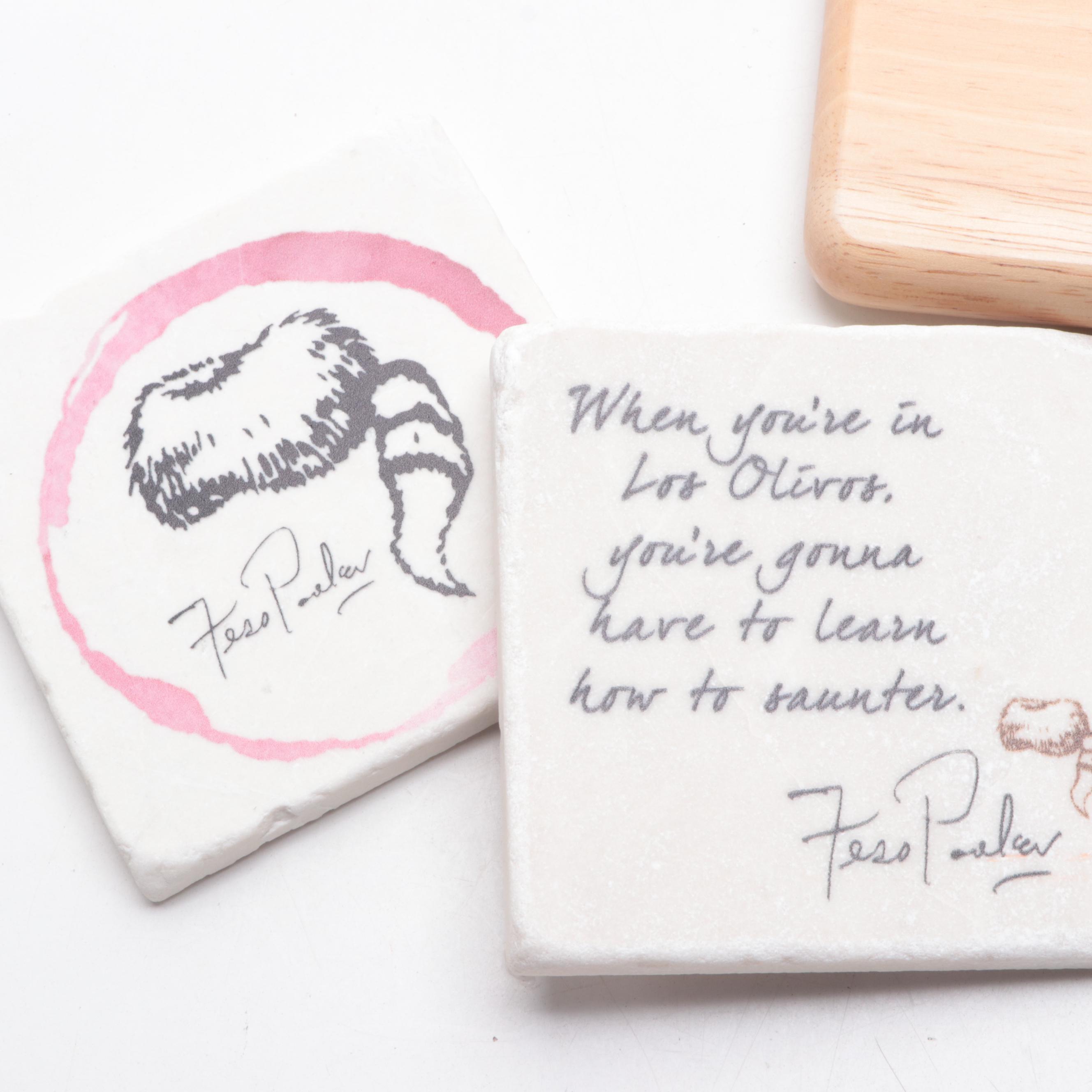 Davy Crockett and Other Coasters, Wall Hangings, Playing Cards, DVDs and More