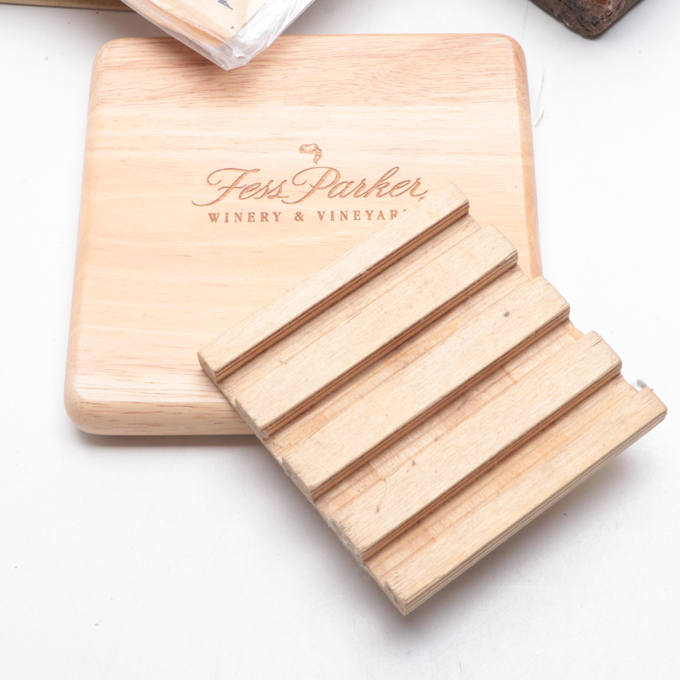 Davy Crockett and Other Coasters, Wall Hangings, Playing Cards, DVDs and More