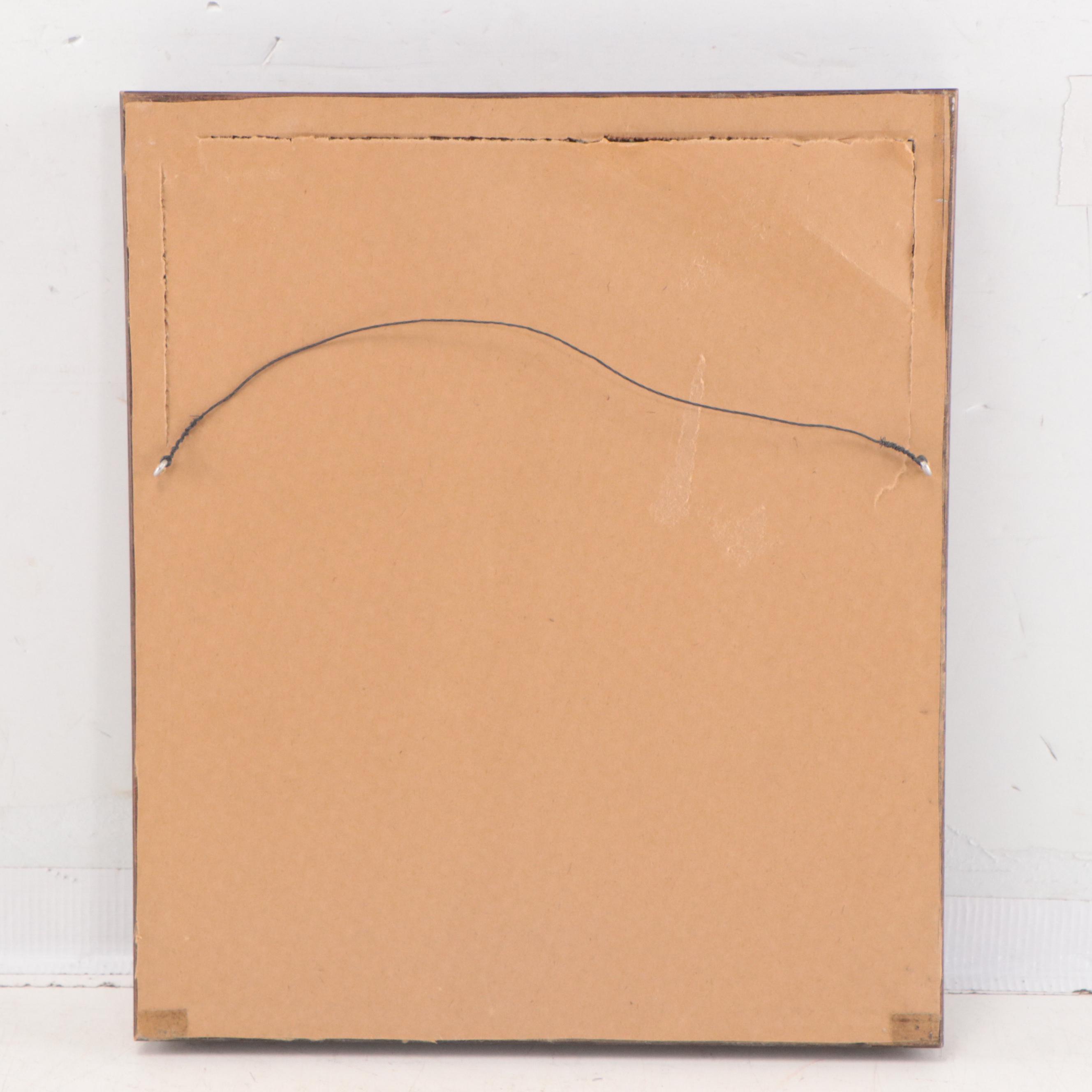 Oil Painting of Native American Portrait