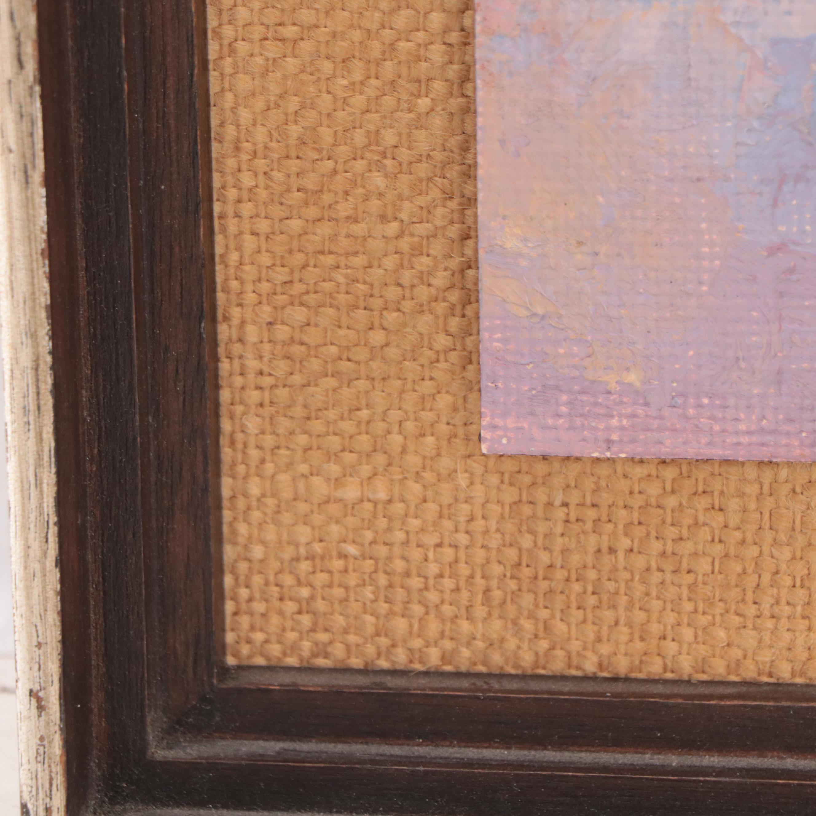 Oil Painting of Native American Portrait