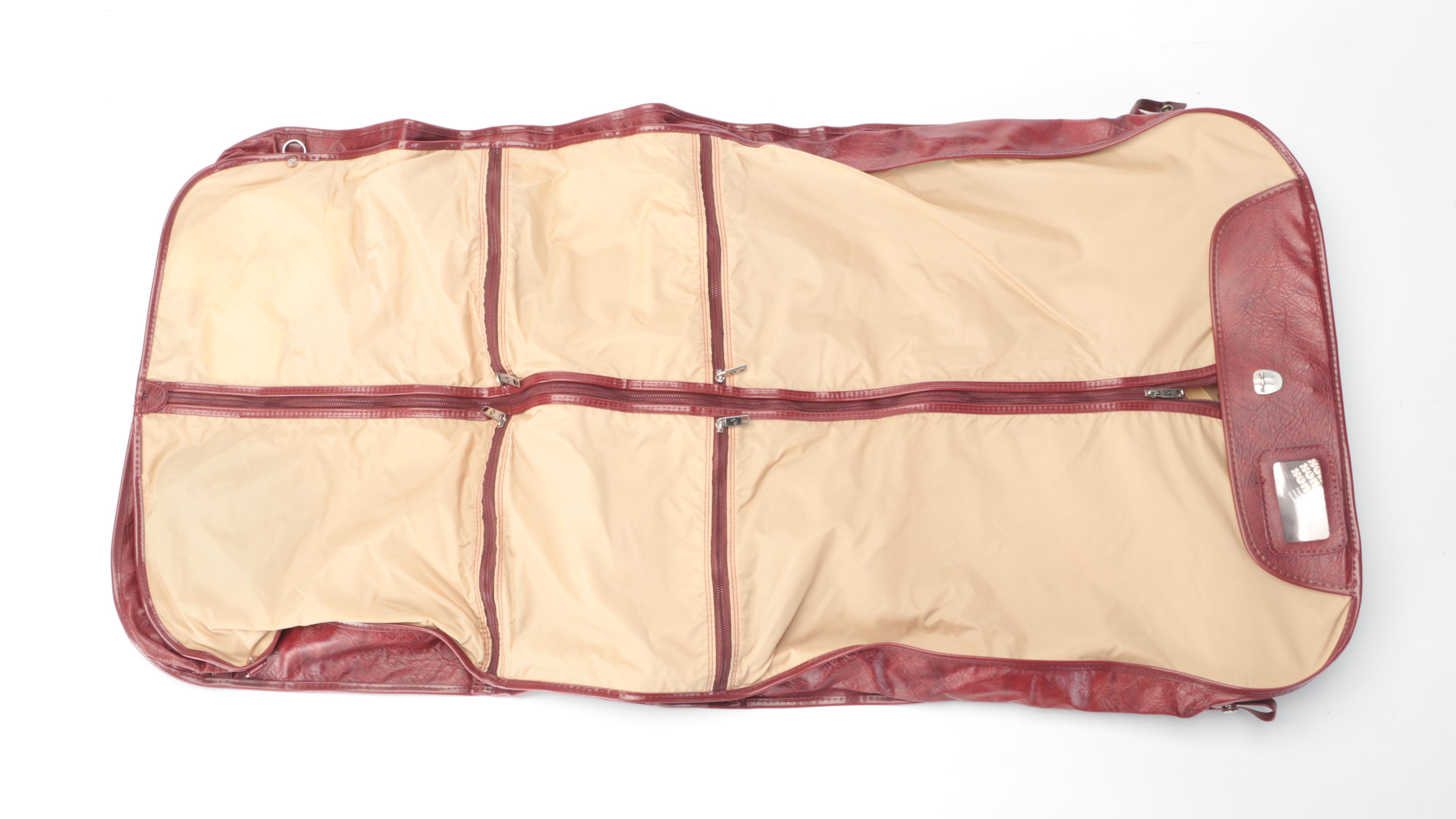 Samsonite Four-Piece Luggage Set in Burgundy