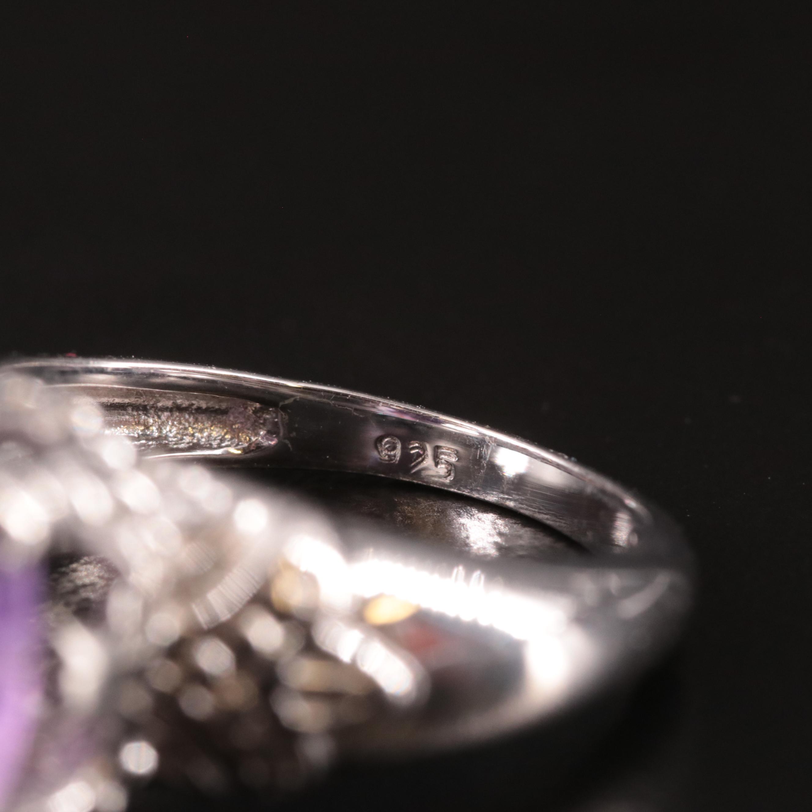 Sterling Amethyst Ring