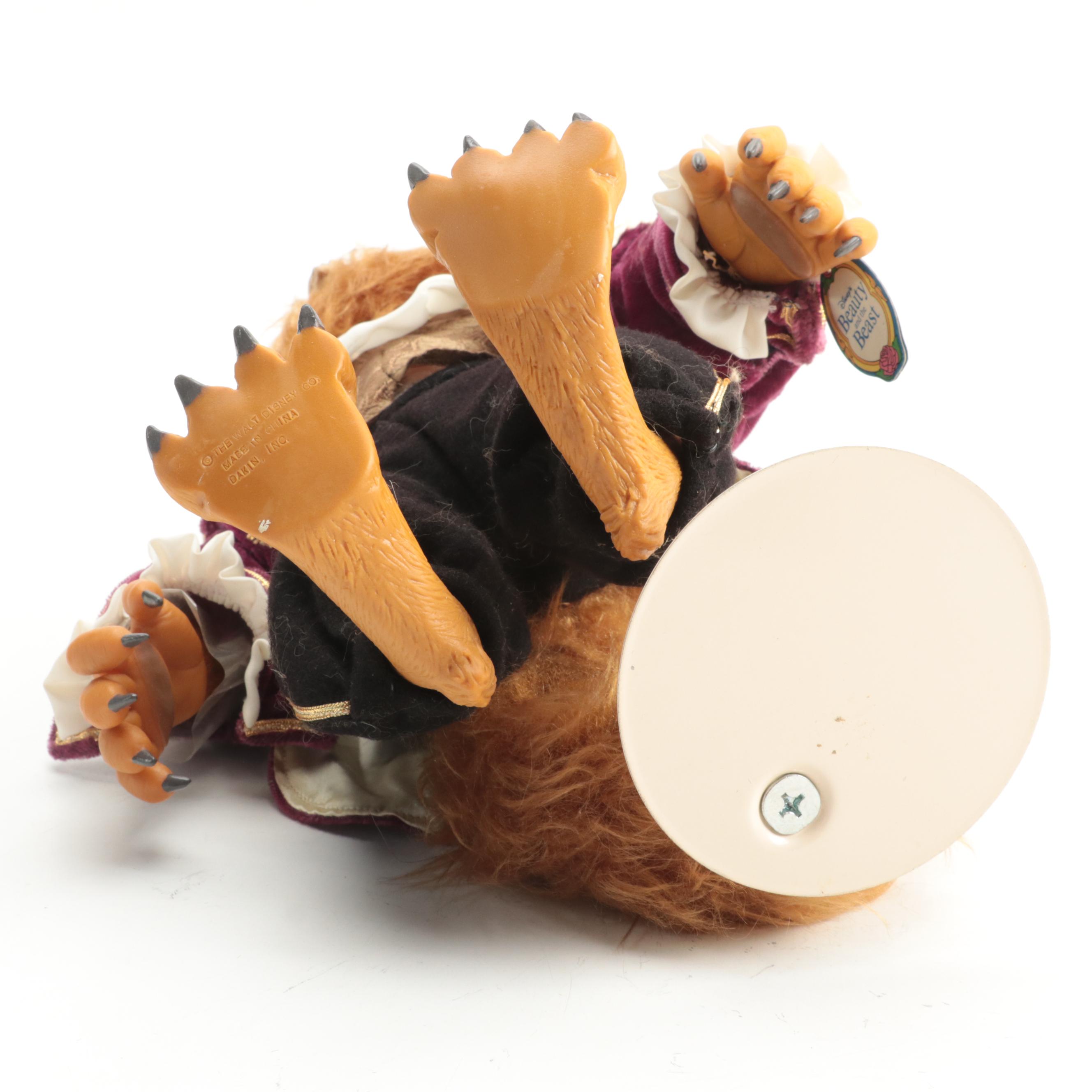 Dakin Disney "Beauty and the Beast" Vinyl Beast Doll, Late 20th Century